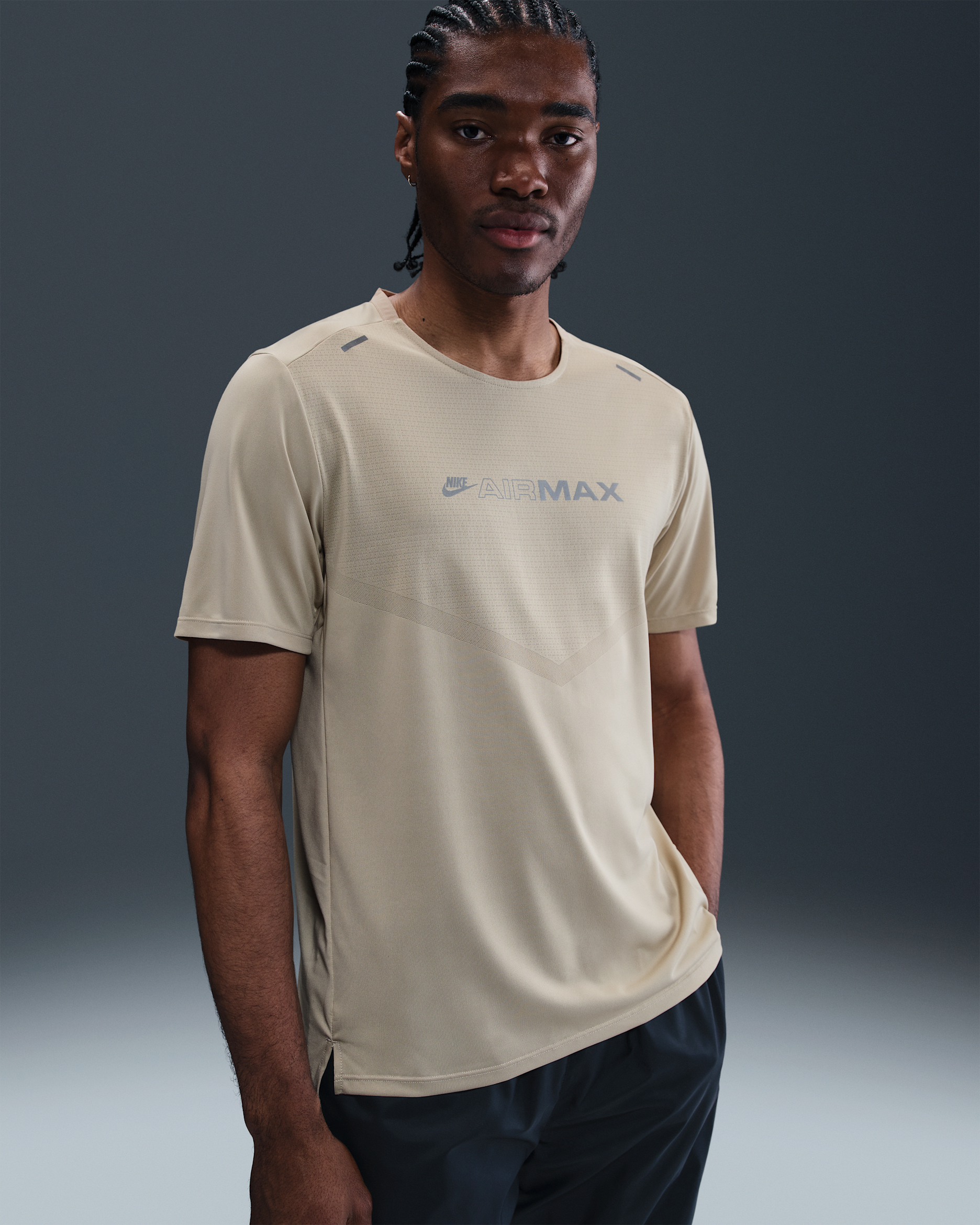 Nike Air Max Men's Dri-FIT T-Shirt - Desert Khaki