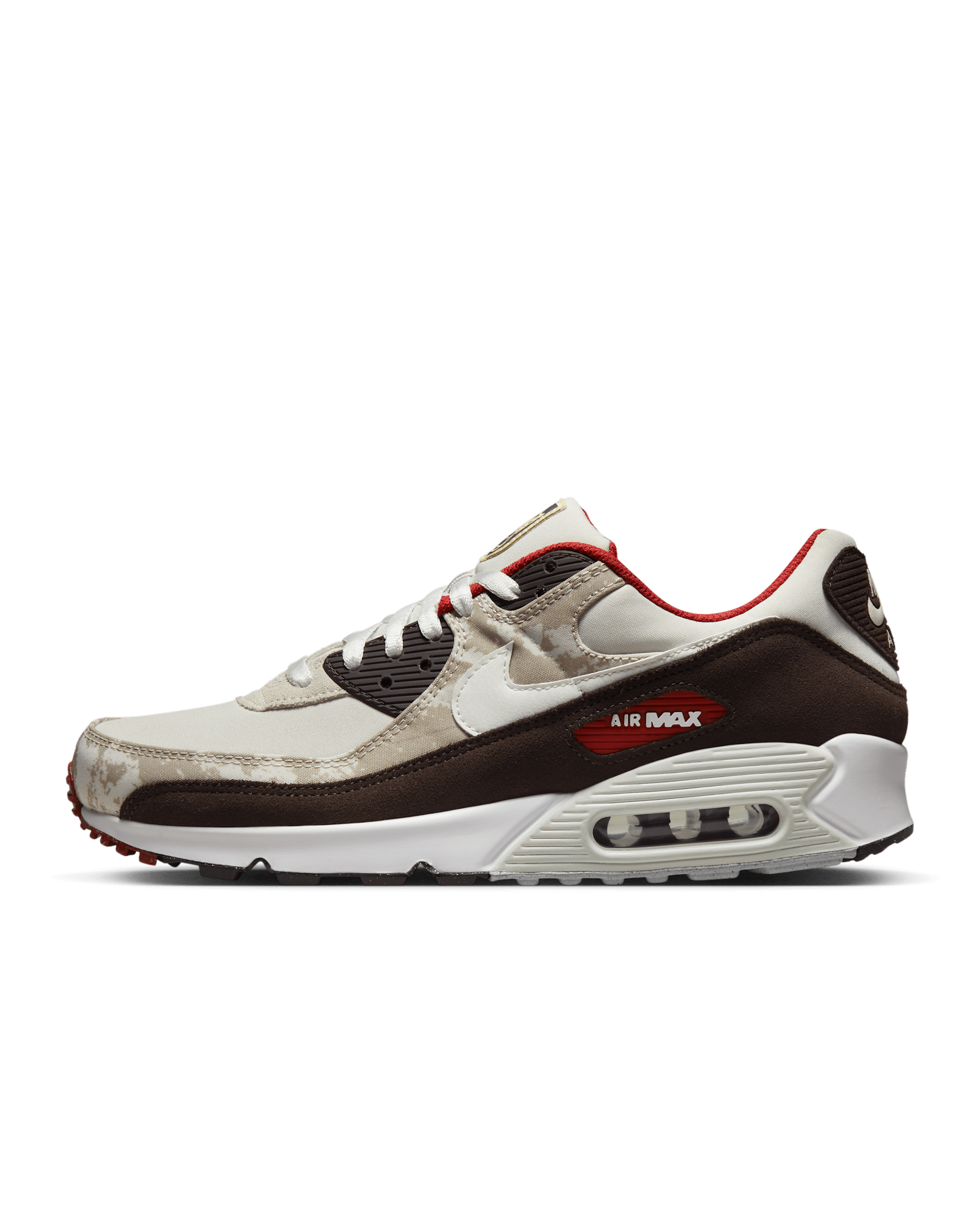 Nike Air Max 90 SE Men's Shoes - Light Bone/Khaki/Velvet Brown/Summit White