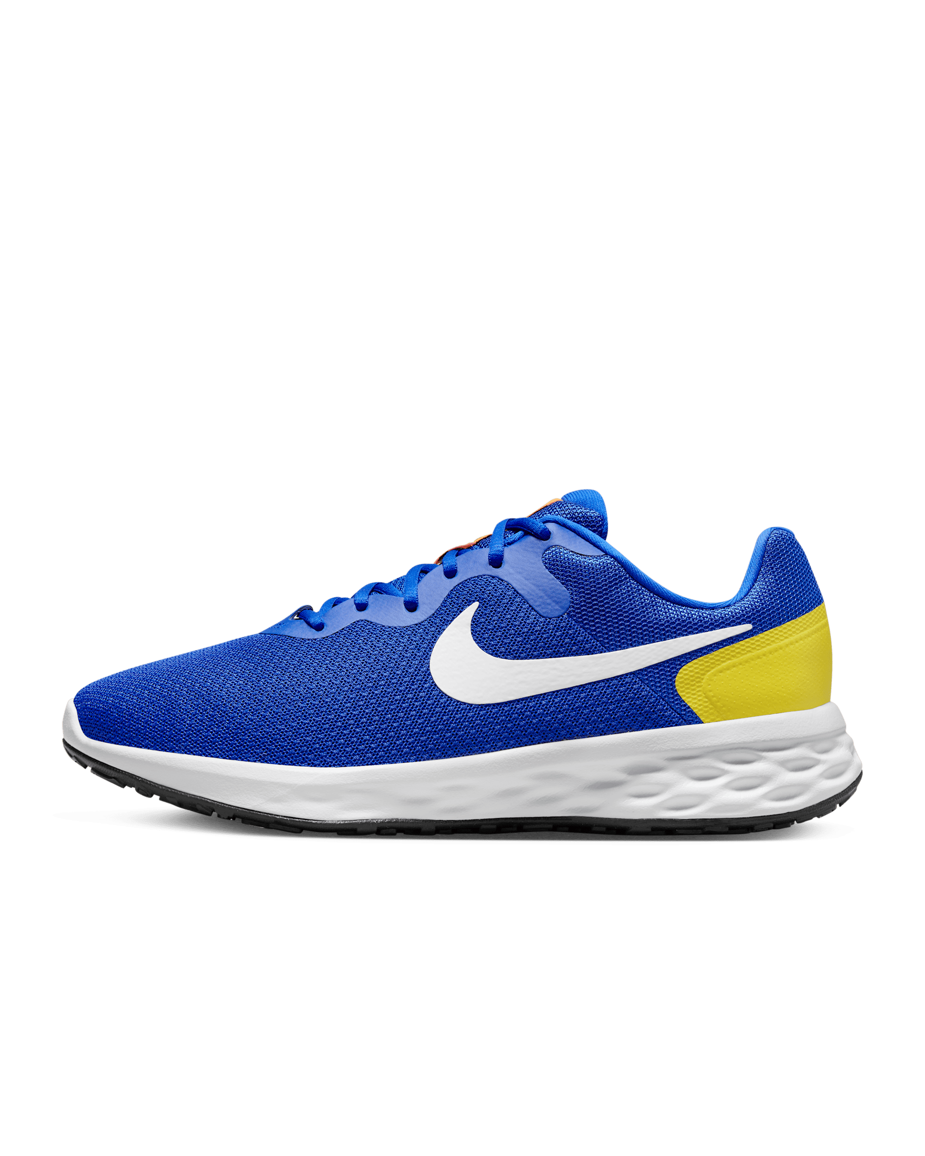 Nike Revolution 6 Men's Running Shoes (Extra Wide) - Racer Blue/High Voltage/Sundial/White