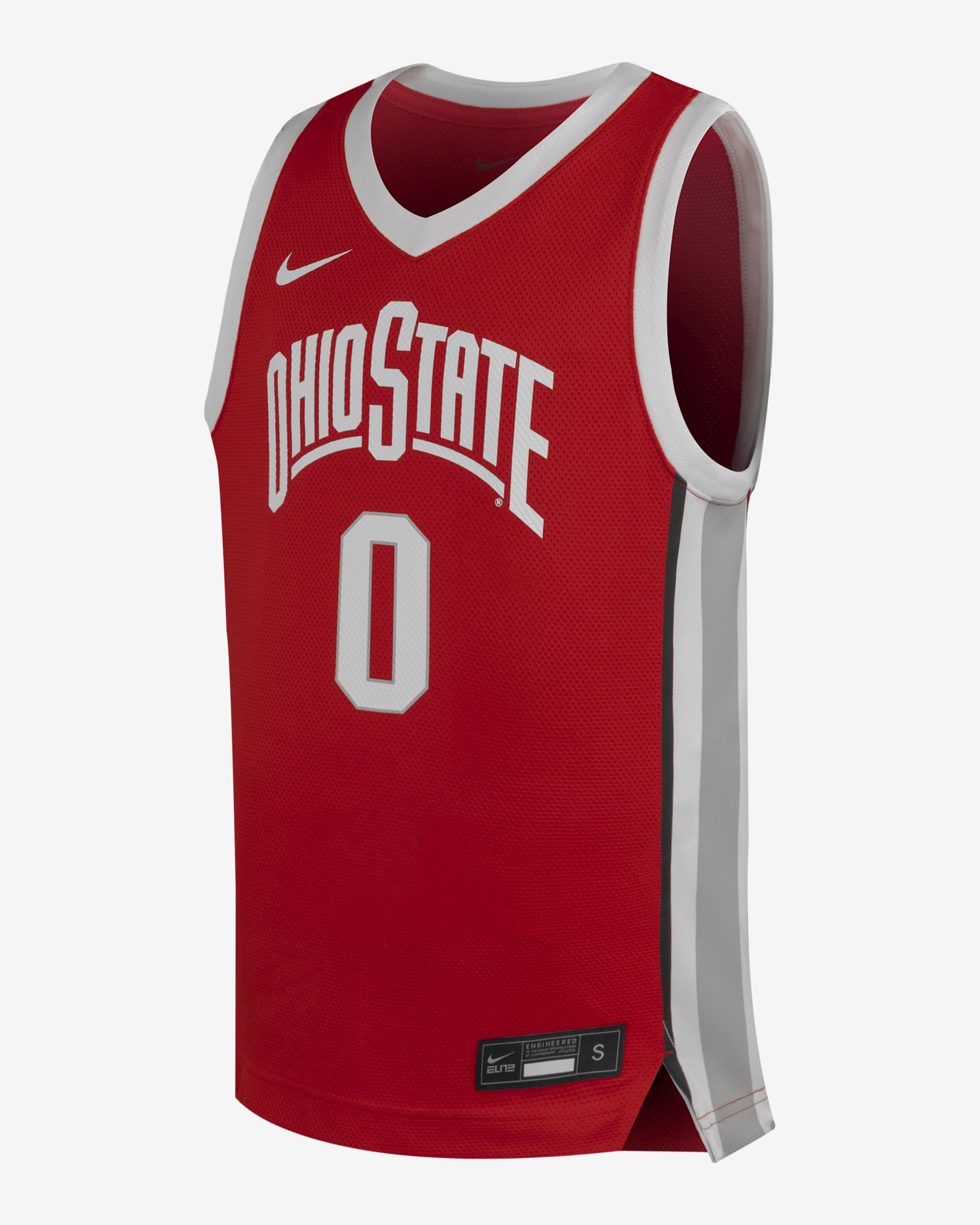 Ohio State Buckeyes Big Kids' Nike Basketball Replica Jersey - University Red
