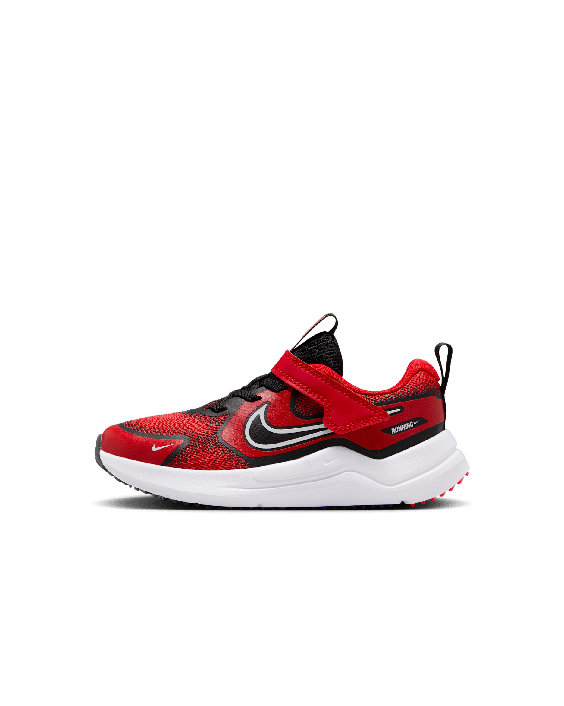 Nike Cosmic Runner Little Kids' Shoes - University Red/Black/White