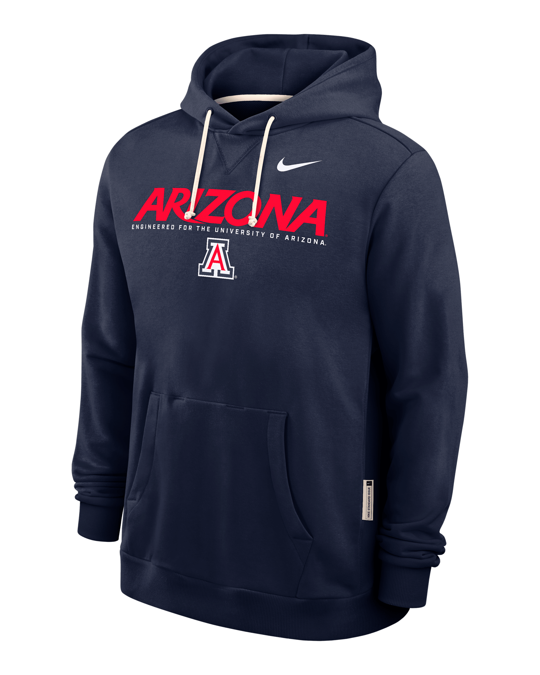 Arizona Sideline Men's Nike Dri-FIT College Pullover Hoodie - Navy