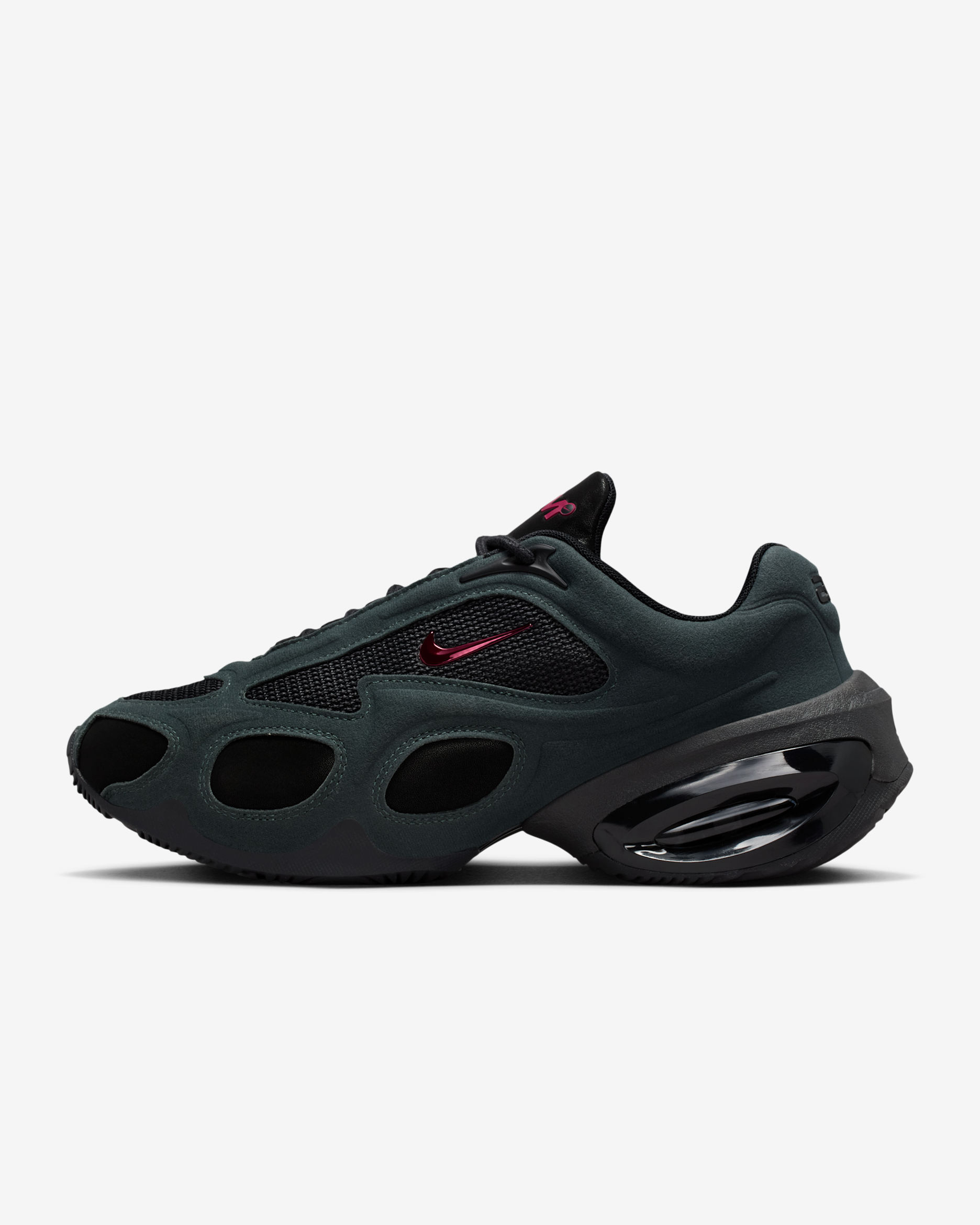 Scarpa Nike Air Max Muse – Donna - Nero/Seaweed/Noble Red