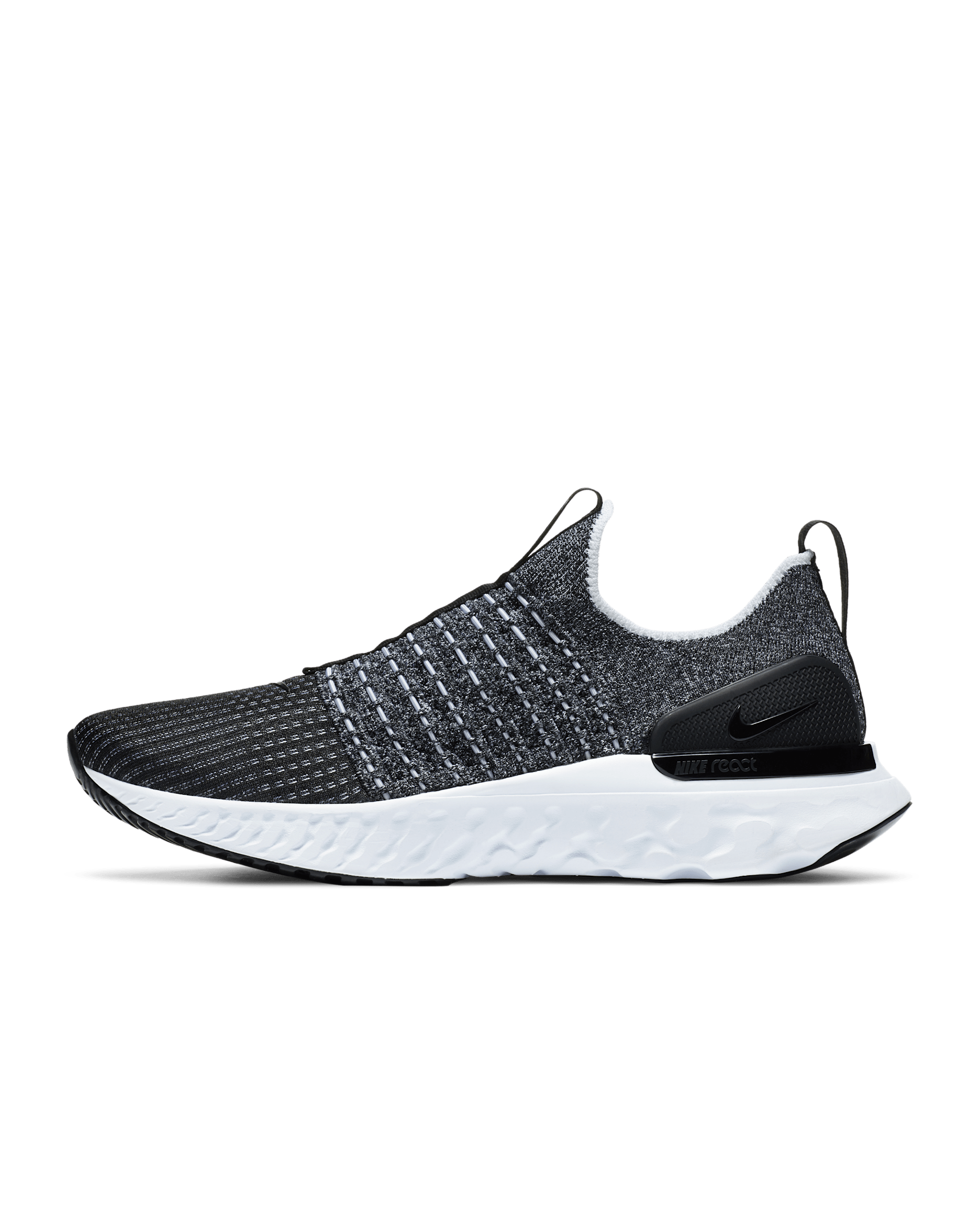 รองเท้าวิ่งโร้ดรันนิ่งผู้ชาย Nike Phantom Run 2 - ดำ/ขาว