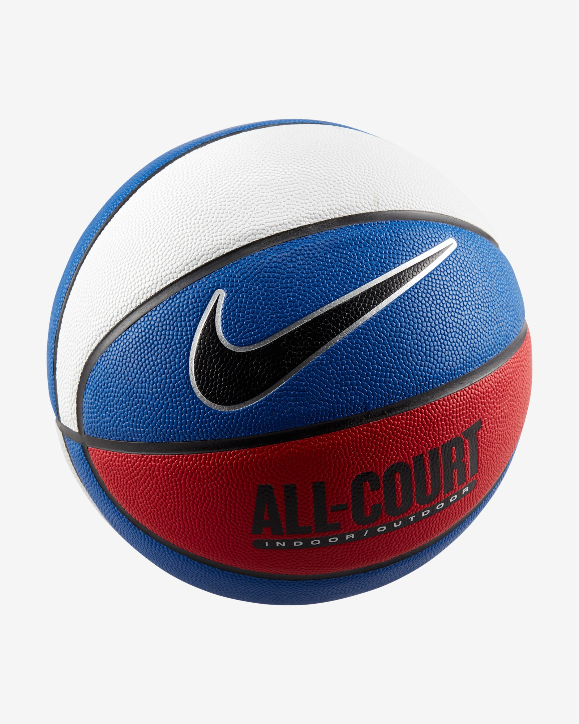 Balón de básquetbol (desinflado) Nike Everyday All-Court 8P - Royal juego/Negro/Plata metalizado/Negro