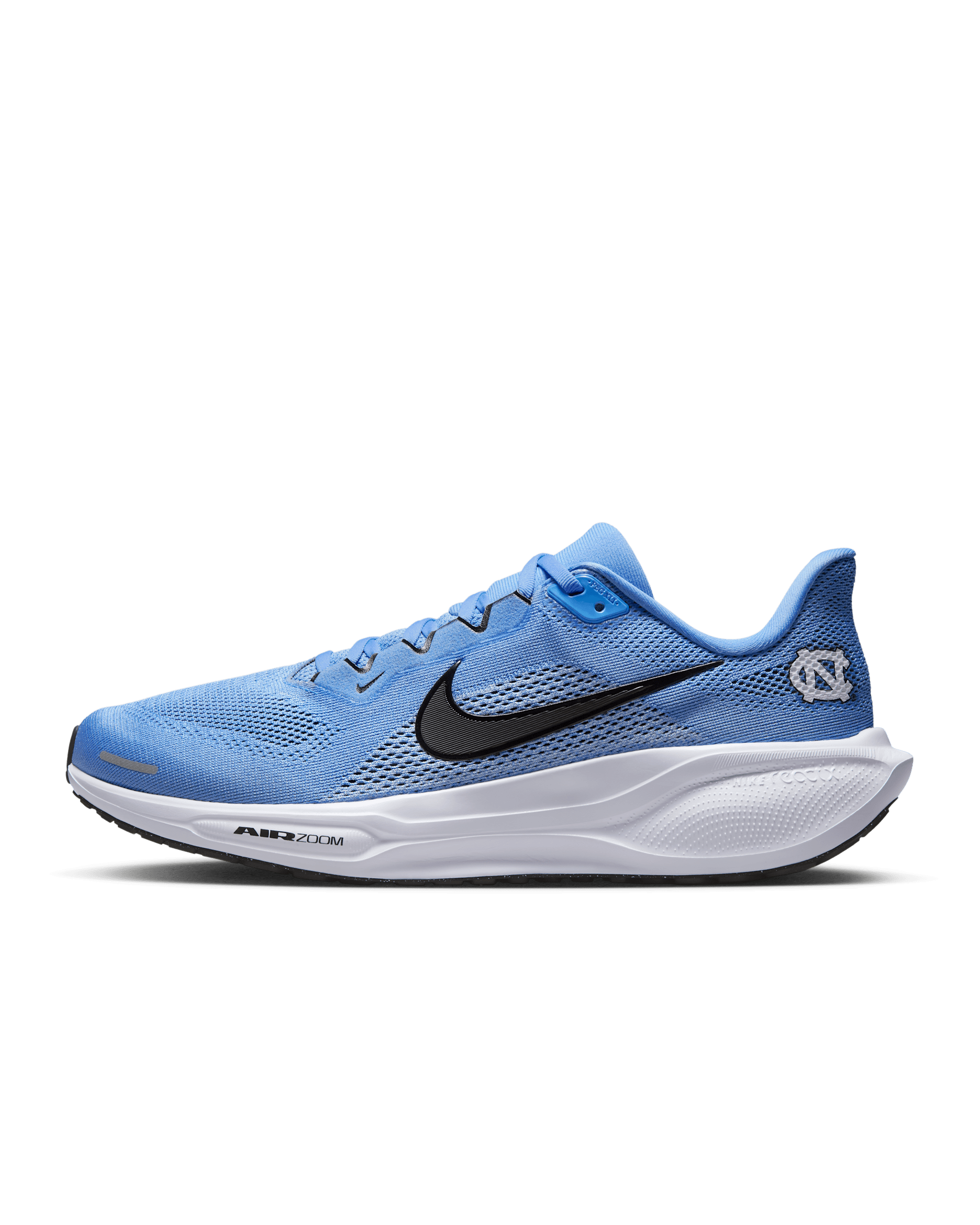 UNC Pegasus 41 Men's Nike College Road Running Shoes - Valor Blue/White/Black
