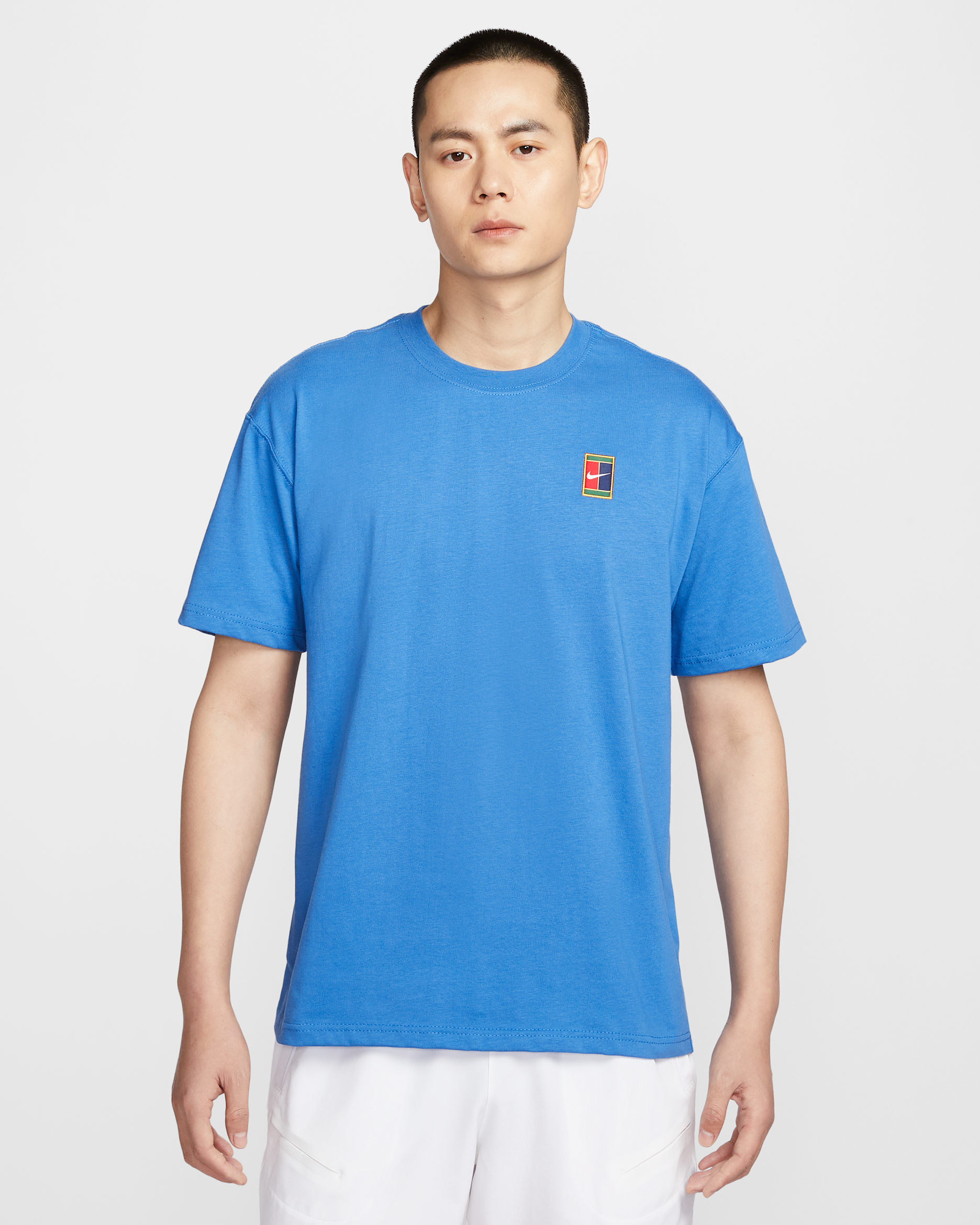 NikeCourt Men's Max90 Tennis T-Shirt - Star Blue