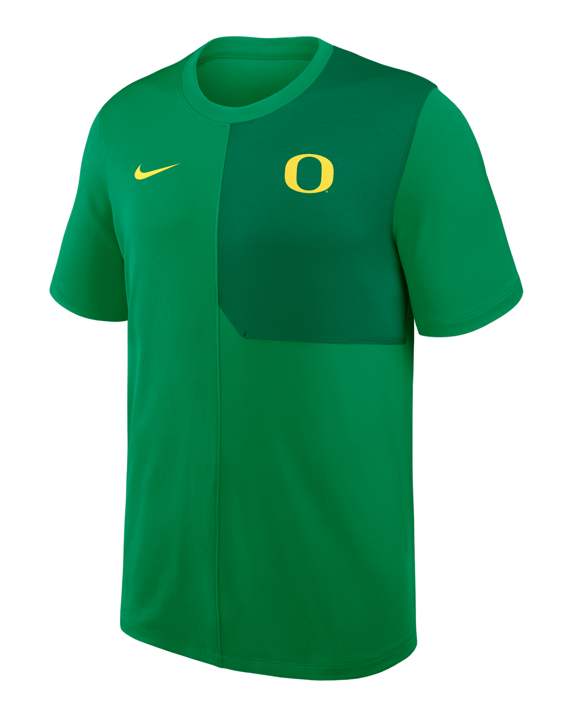 Oregon Sideline Coach Men's Nike Dri-FIT College Top - Apple Green