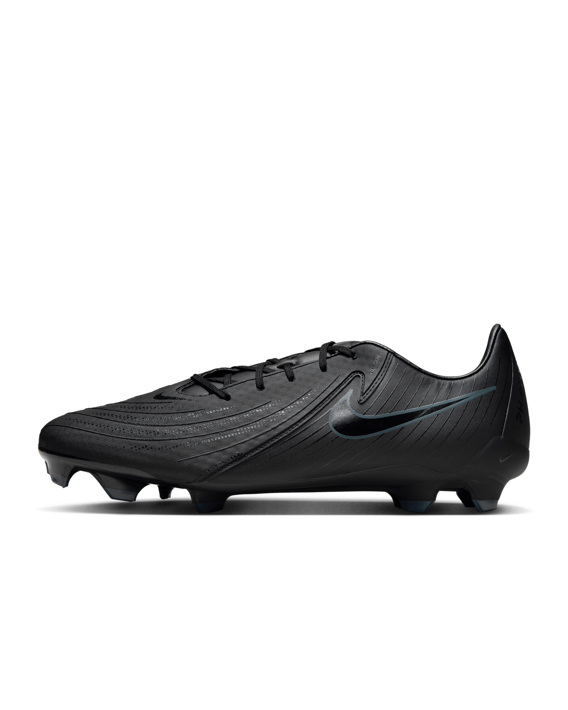 Chuteiras de futebol de perfil baixo multiterreno Nike Phantom GX 2 Academy - Preto/Deep Jungle/Preto