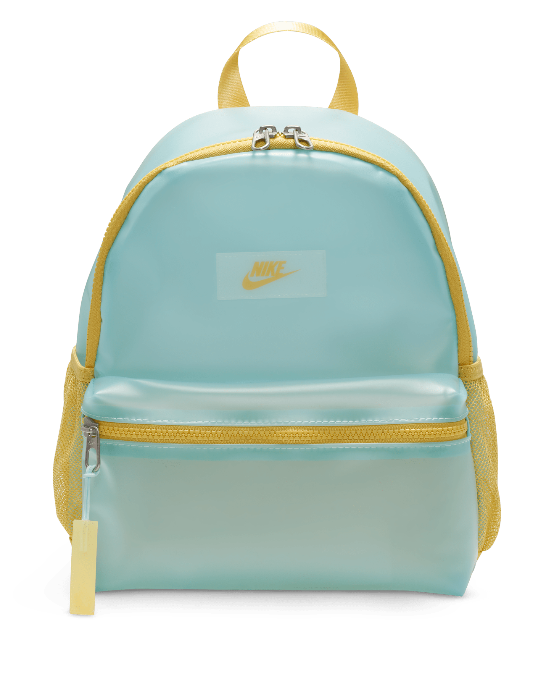 Minimochila (11 L) Nike Brasilia JDI - Azul glacial/Oro Saturno/Oro Saturno