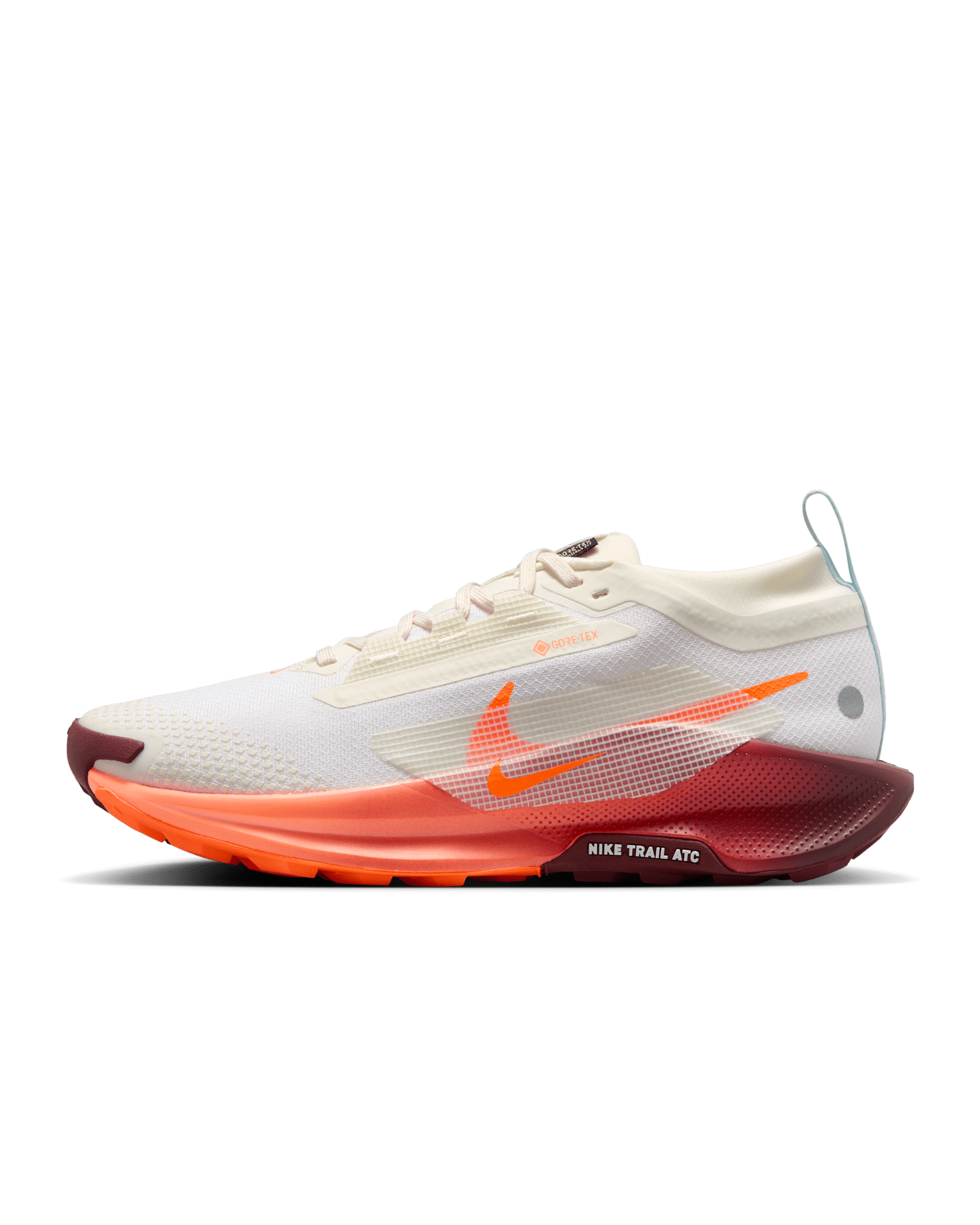 Nike Pegasus Trail 5 GORE-TEX Women's Waterproof Trail Running Shoes - Sail/Glacier Blue/Dark Team Red/Hyper Crimson