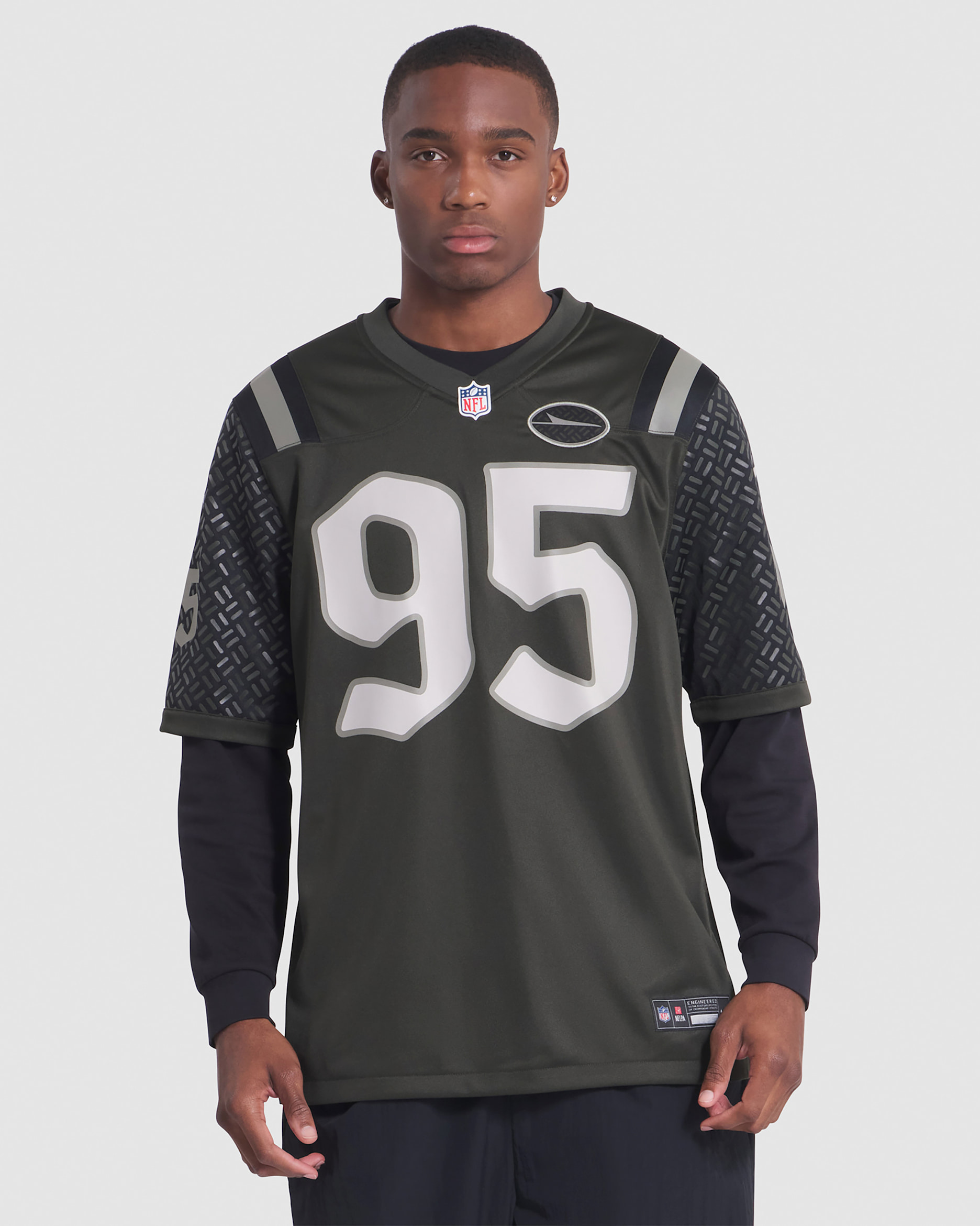 Quinnen Williams New York Jets Rivalries Collection Men’s Nike NFL Game Jersey - Green