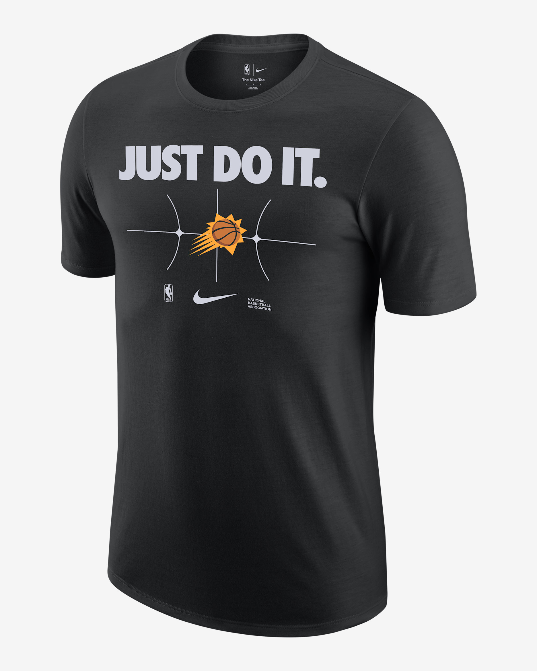 Phoenix Suns Essential Men's Nike NBA T-Shirt - Black