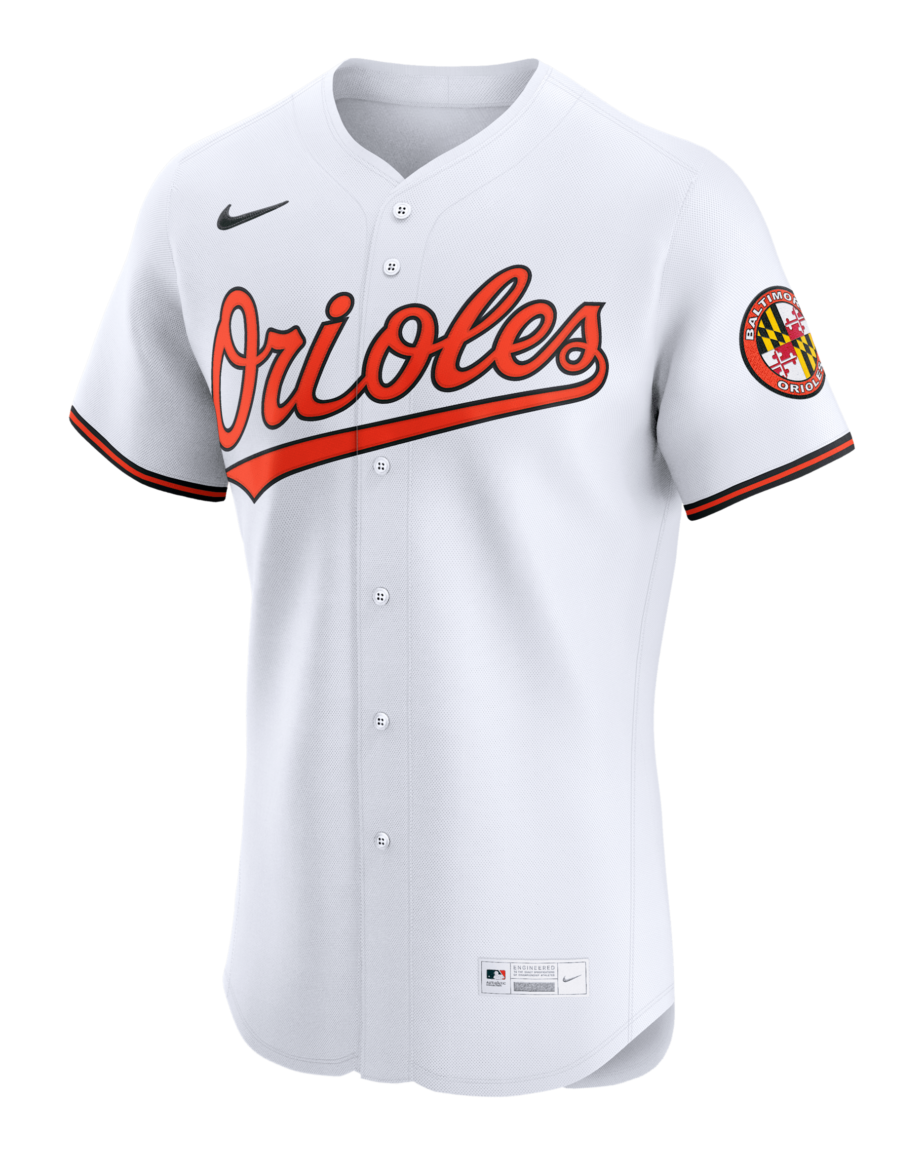 Baltimore Orioles Men's Nike Dri-FIT ADV MLB Elite Jersey - White