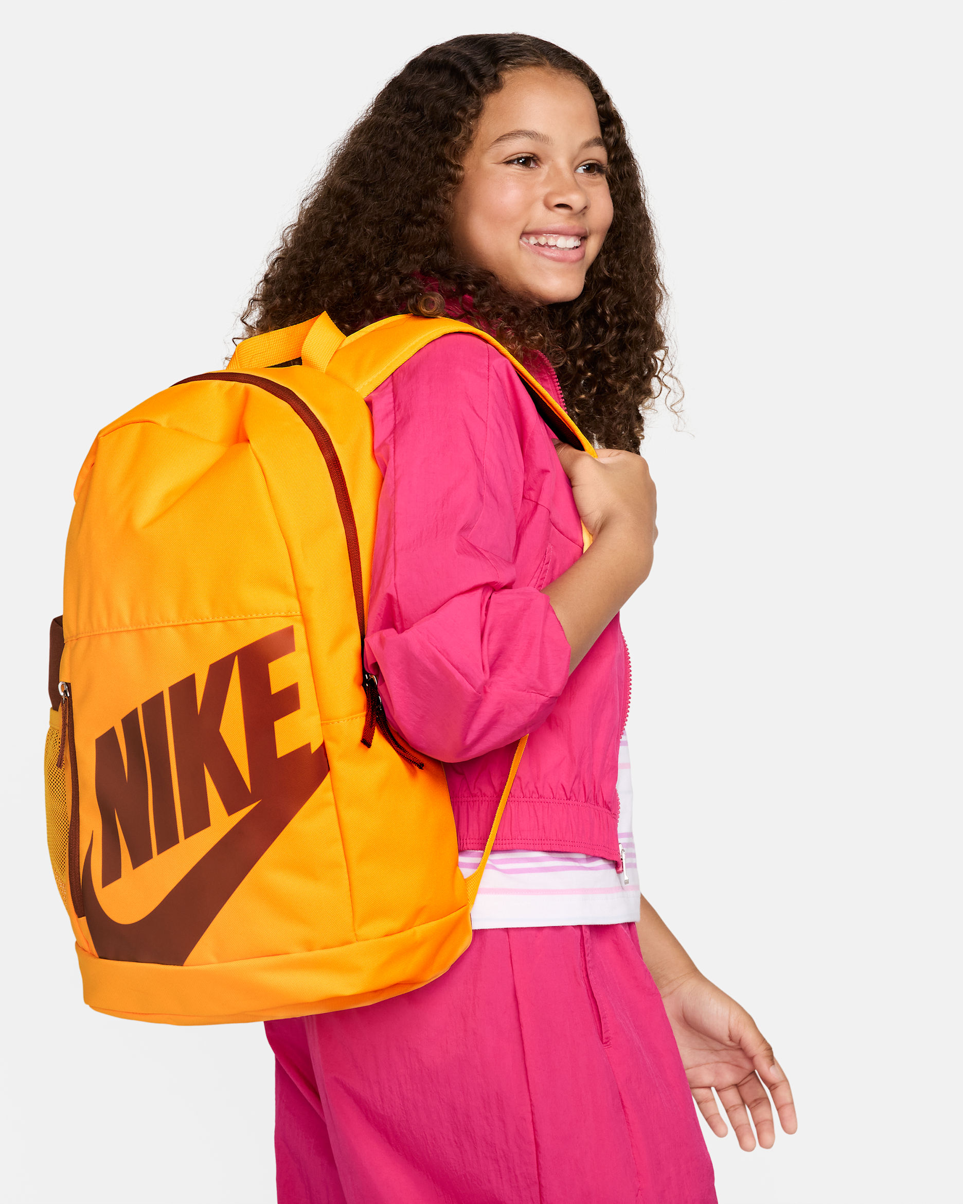 Nike Kids' Backpack (20L) - Laser Orange/Burnt Sunrise/Burnt Sunrise