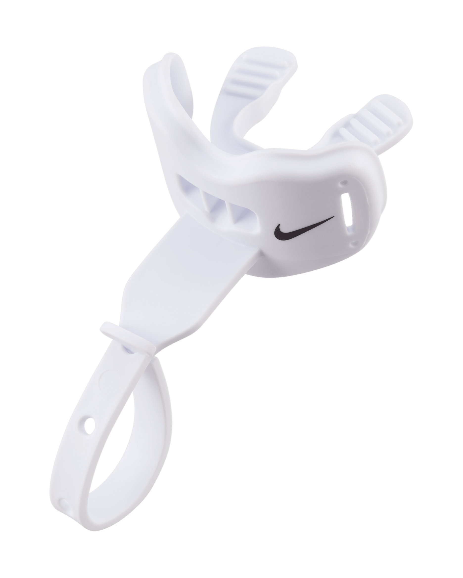 Nike Alpha 2.0 Big Kids' Football One-Piece Lip Protecting Mouthguard - White