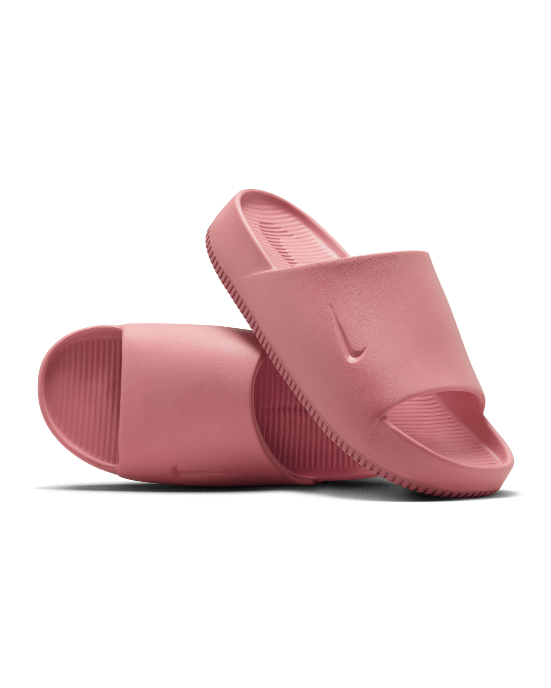 Nike Calm Women's Slides - Canyon Pink/Canyon Pink/Canyon Pink
