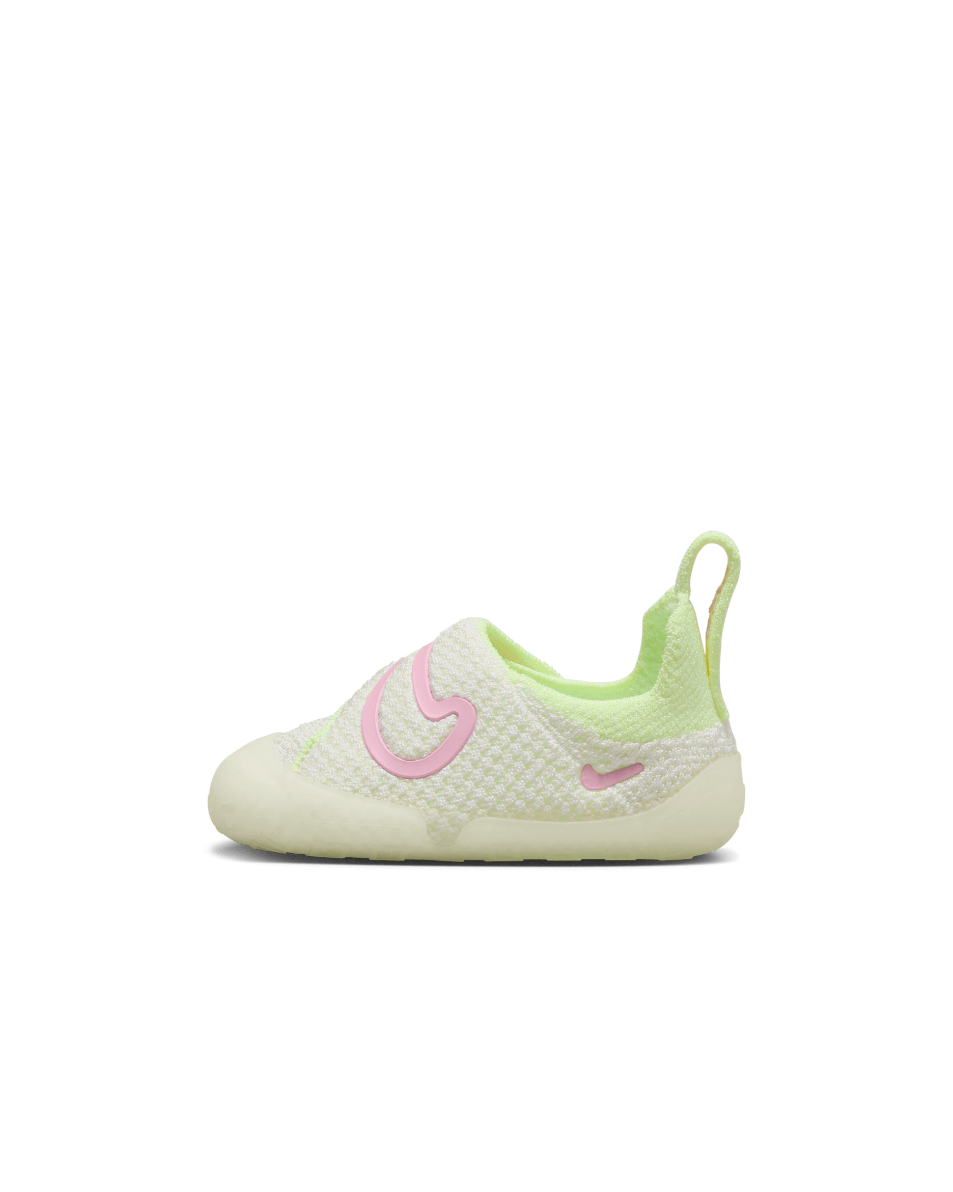 รองเท้าทารก/เด็กวัยหัดเดิน Nike Force 1 - Coconut Milk/ขาว/Barely Volt/Pink Rise