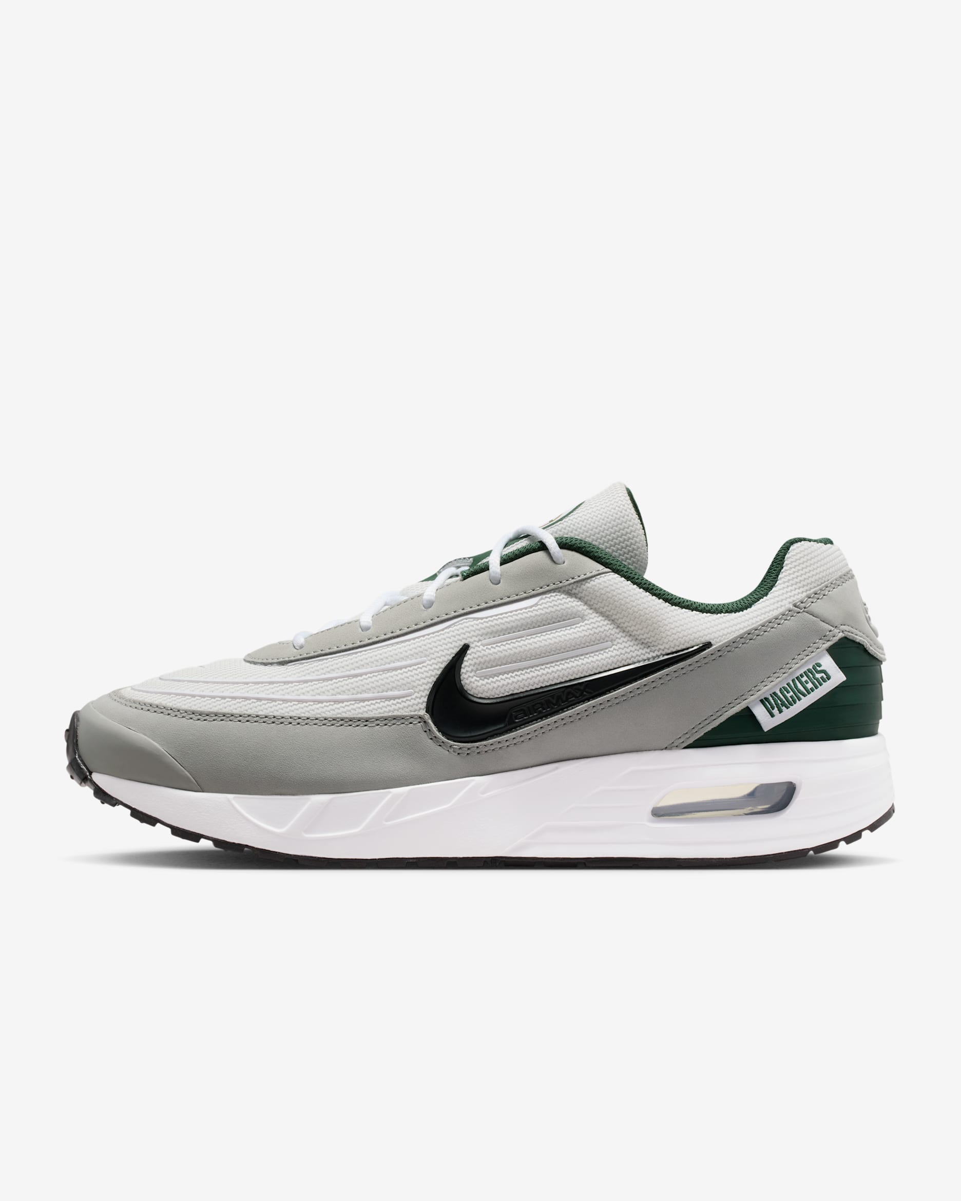 Green Bay Packers Air Max Verse Men's Nike NFL Shoes - White/Fir/Black