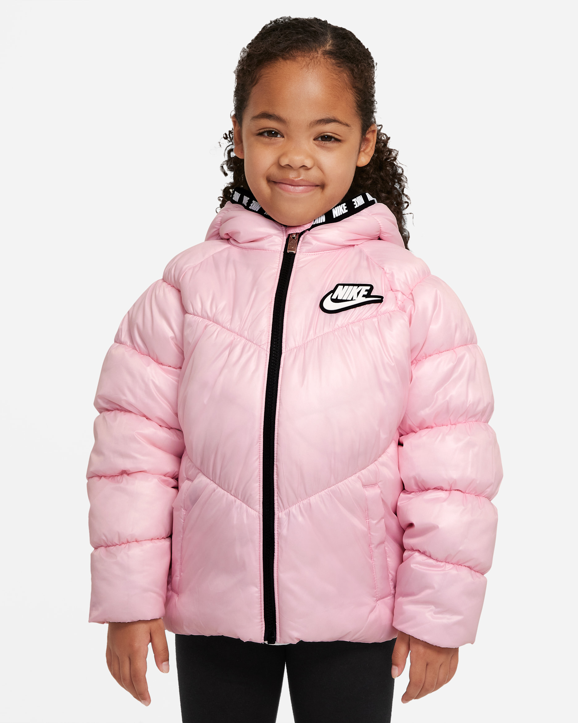Veste courte Nike pour enfant - Pink Foam