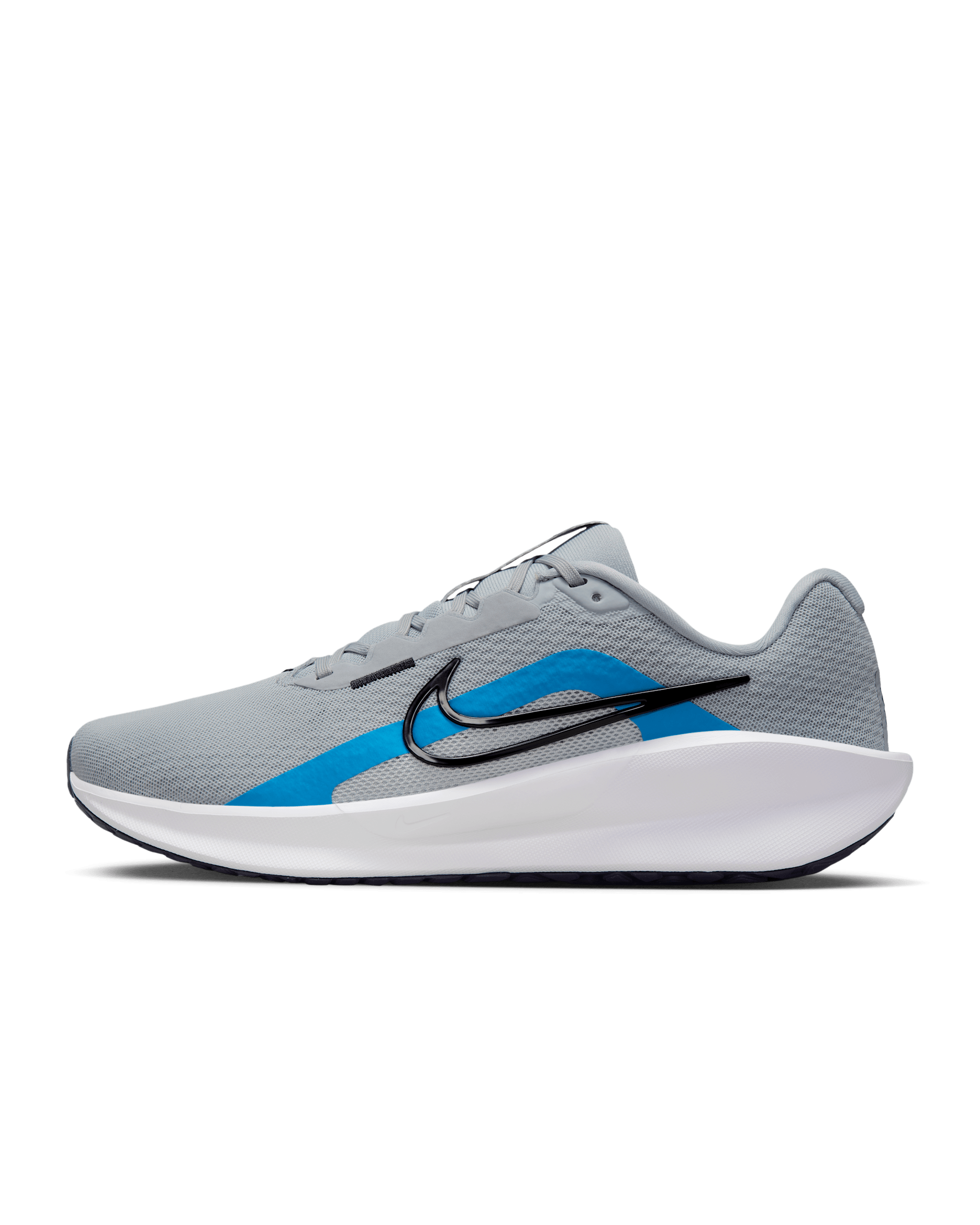 Nike Downshifter 13 Men's Road Running Shoes - Wolf Grey/Blue Hero/White/Black