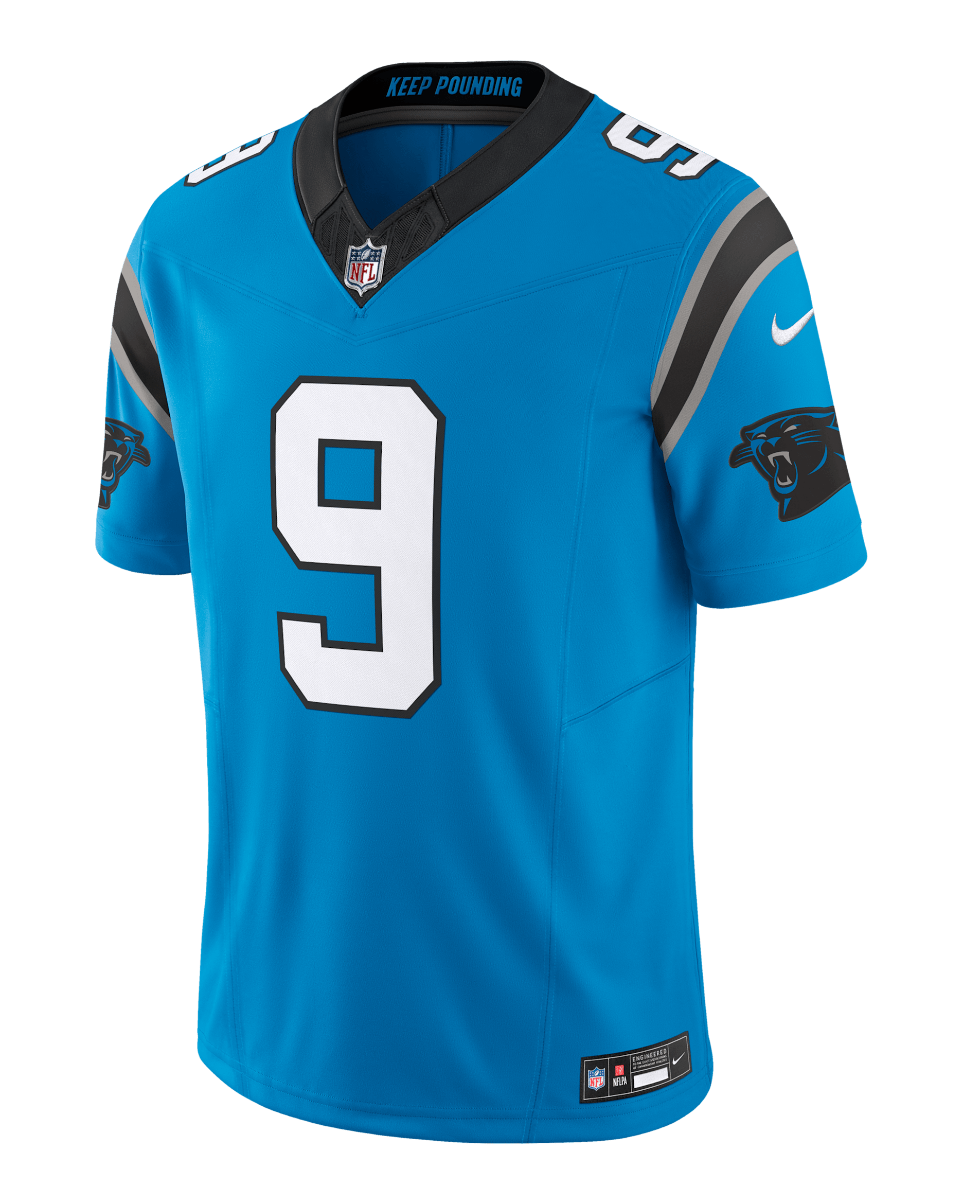 Bryce Young Carolina Panthers Men's Nike Dri-FIT NFL Limited Jersey - Neptune Blue