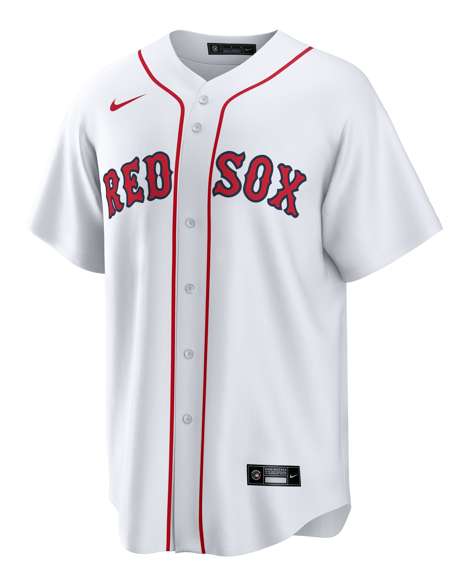 Jersey de béisbol Replica para hombre MLB Boston Red Sox - Blanco