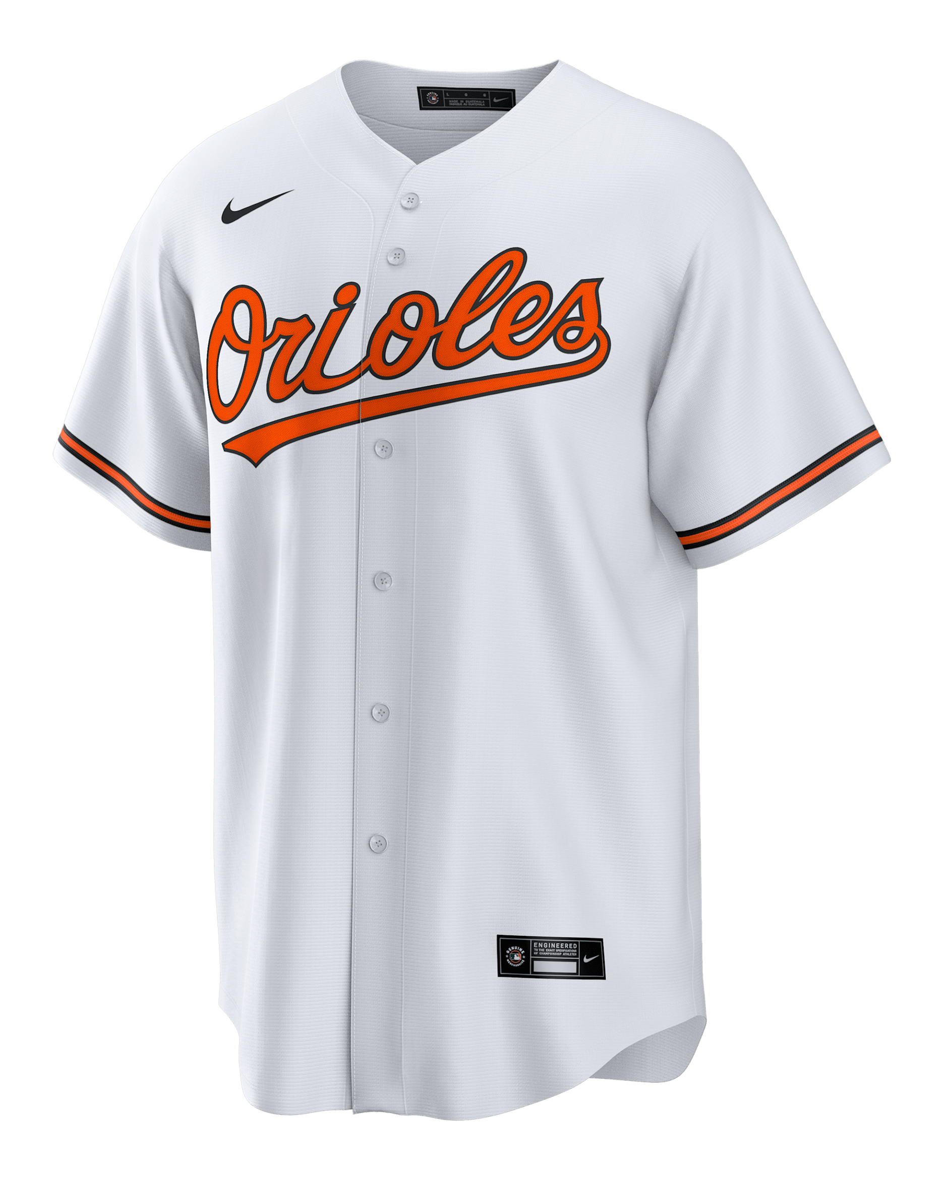 Adley Rutschman Baltimore Orioles Men's Nike MLB Replica Jersey - White