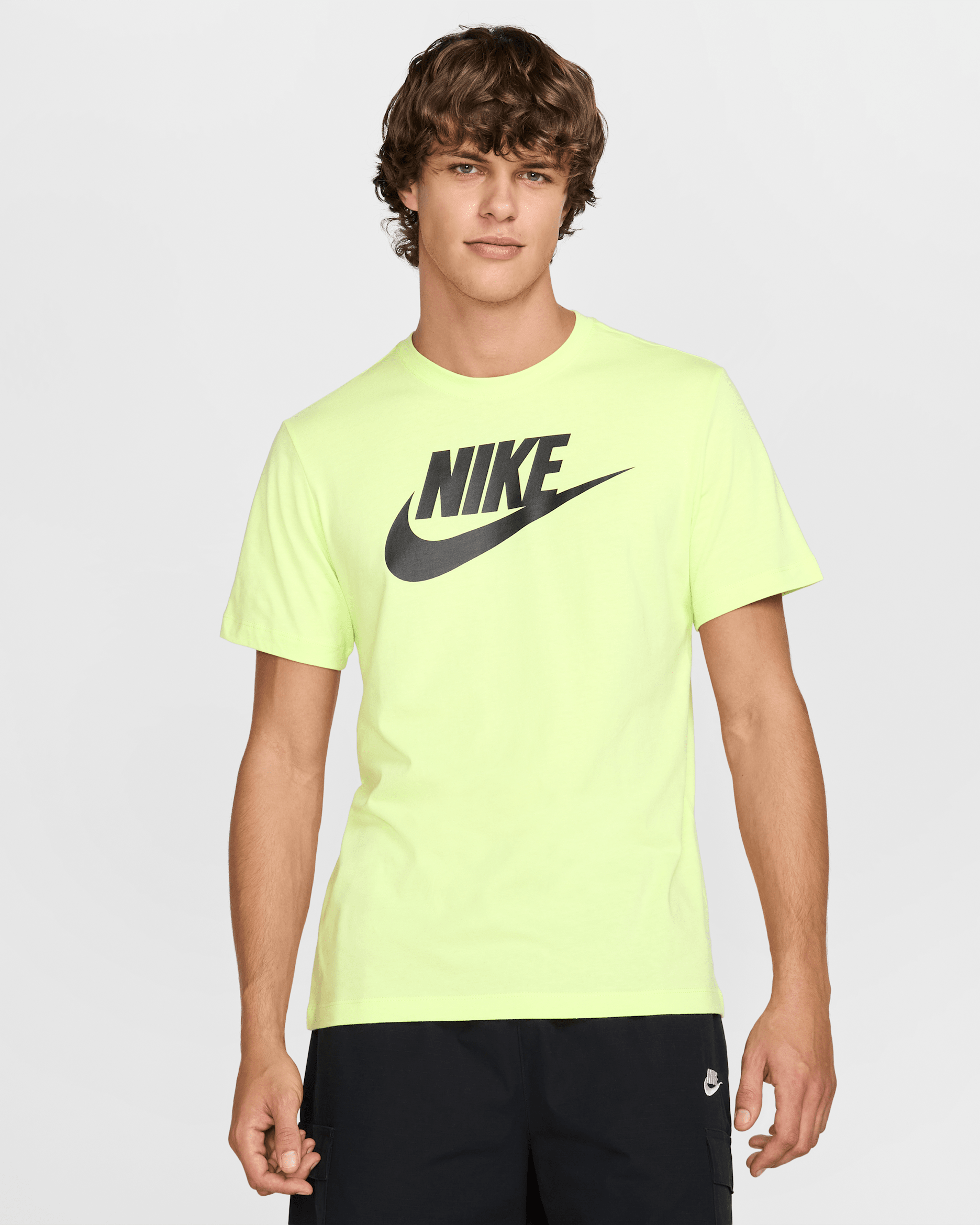 Nike Sportswear Men's T-Shirt - Light Lemon Twist