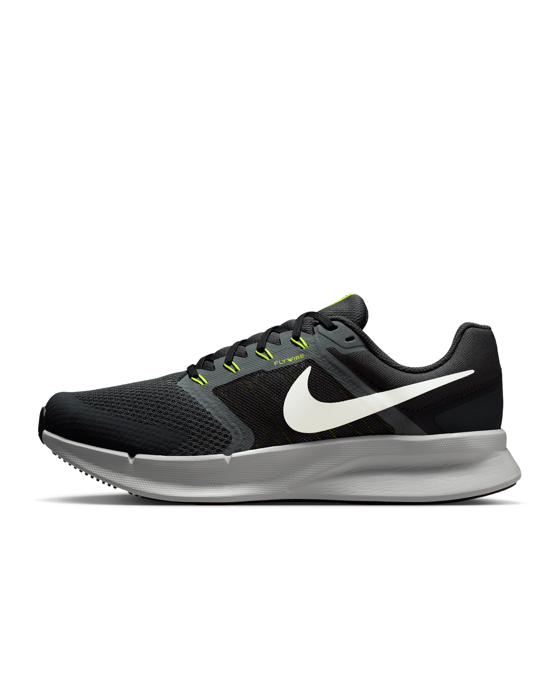 Nike Run Swift 3 Men's Road Running Shoes - Anthracite/Smoke Grey/Cyber/Summit White