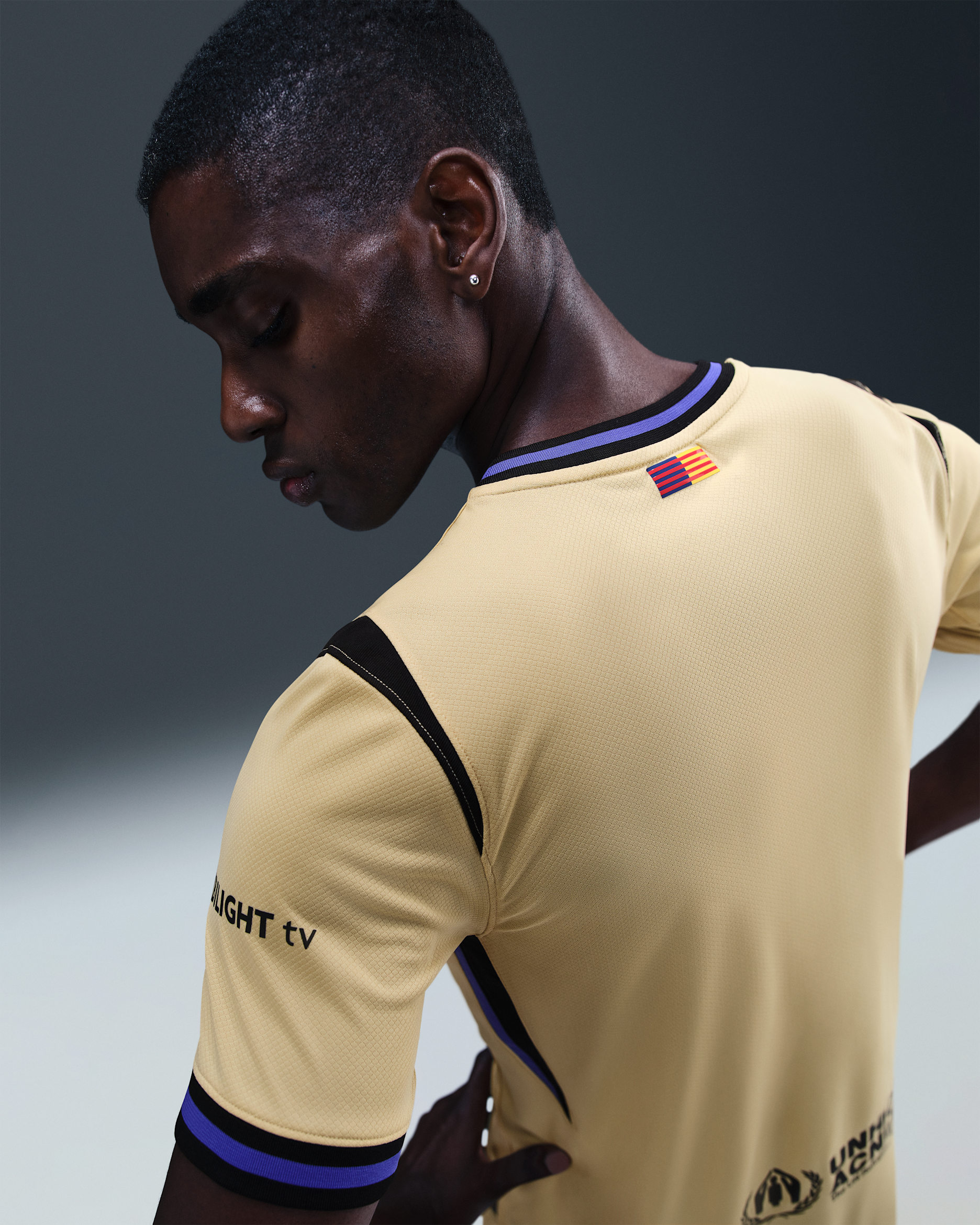 FC Barcelona 2025/26 Stadium Away Men's Kobe Dri-FIT Soccer Replica Jersey