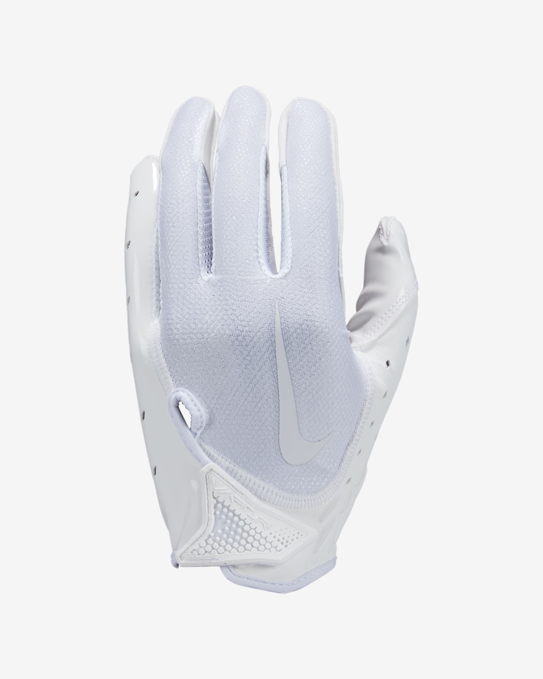 Nike Vapor Jet 7.0 Football Gloves (1 Pair) - White/Platinum Tint