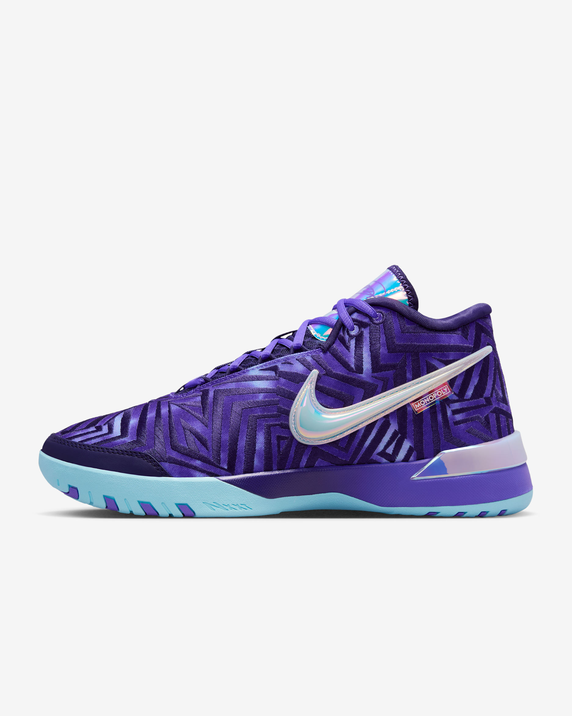 LeBron NXXT Genisus QS EP 籃球鞋 - Persian Violet/Imperial Purple/Glacier Ice/白色