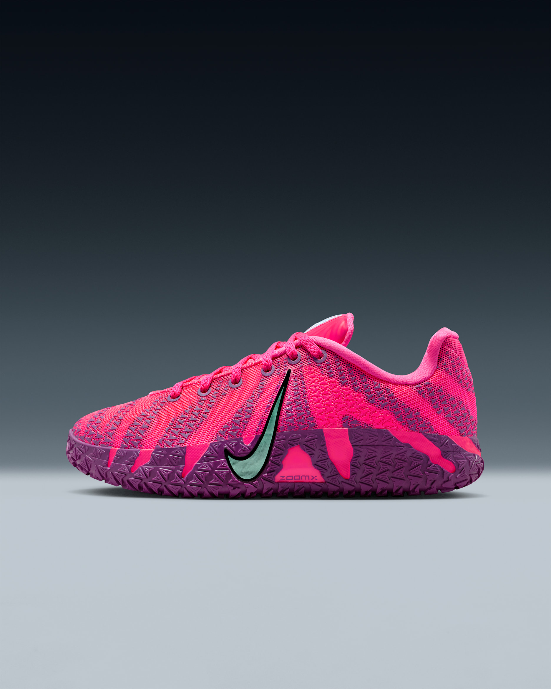 Ja 3 "Price of Admission" Big Kids' Basketball Shoes - Hyper Pink/Black/Viotech/Mint Foam