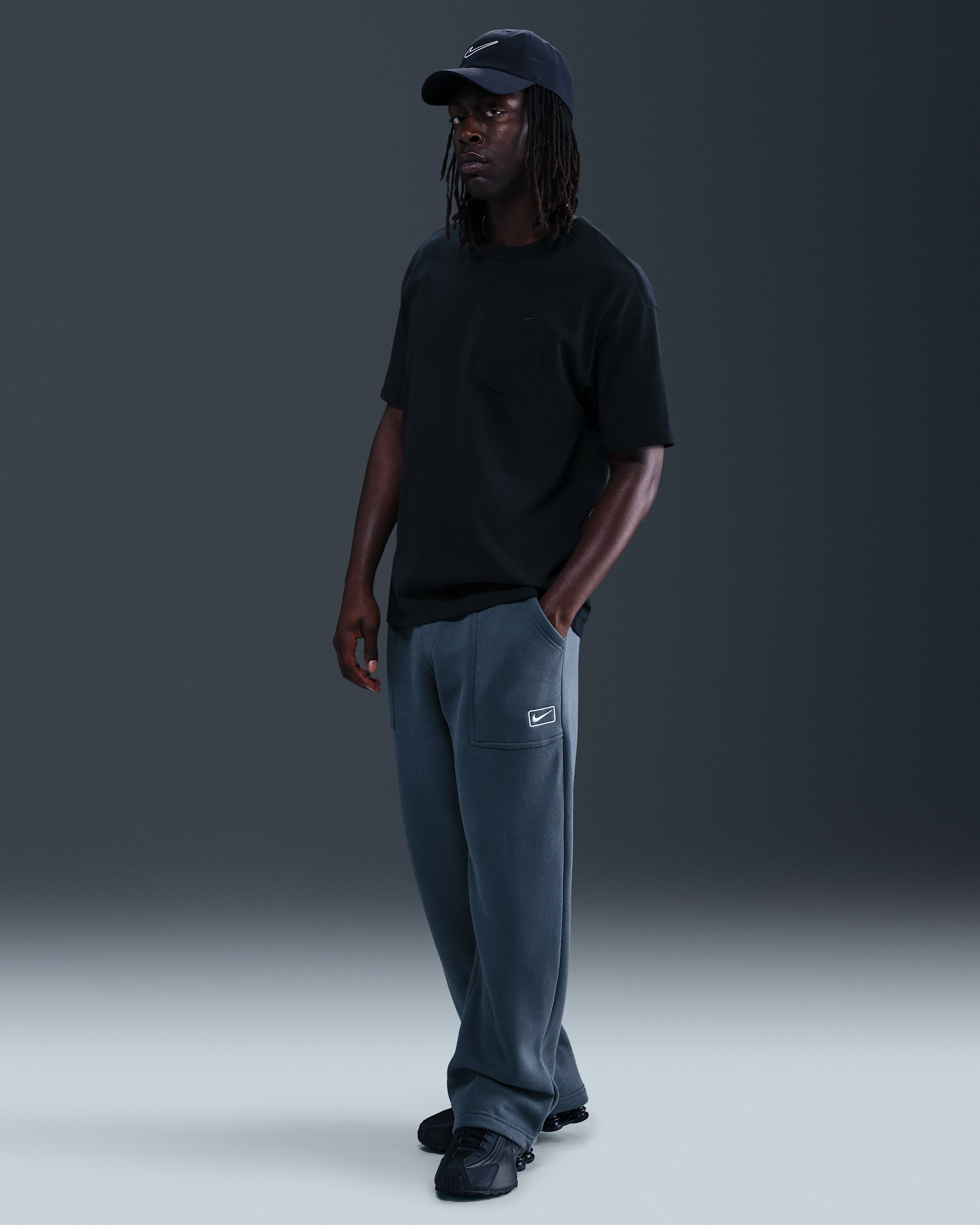Nike Sportswear Fleecebroek voor heren - Thunder Blue