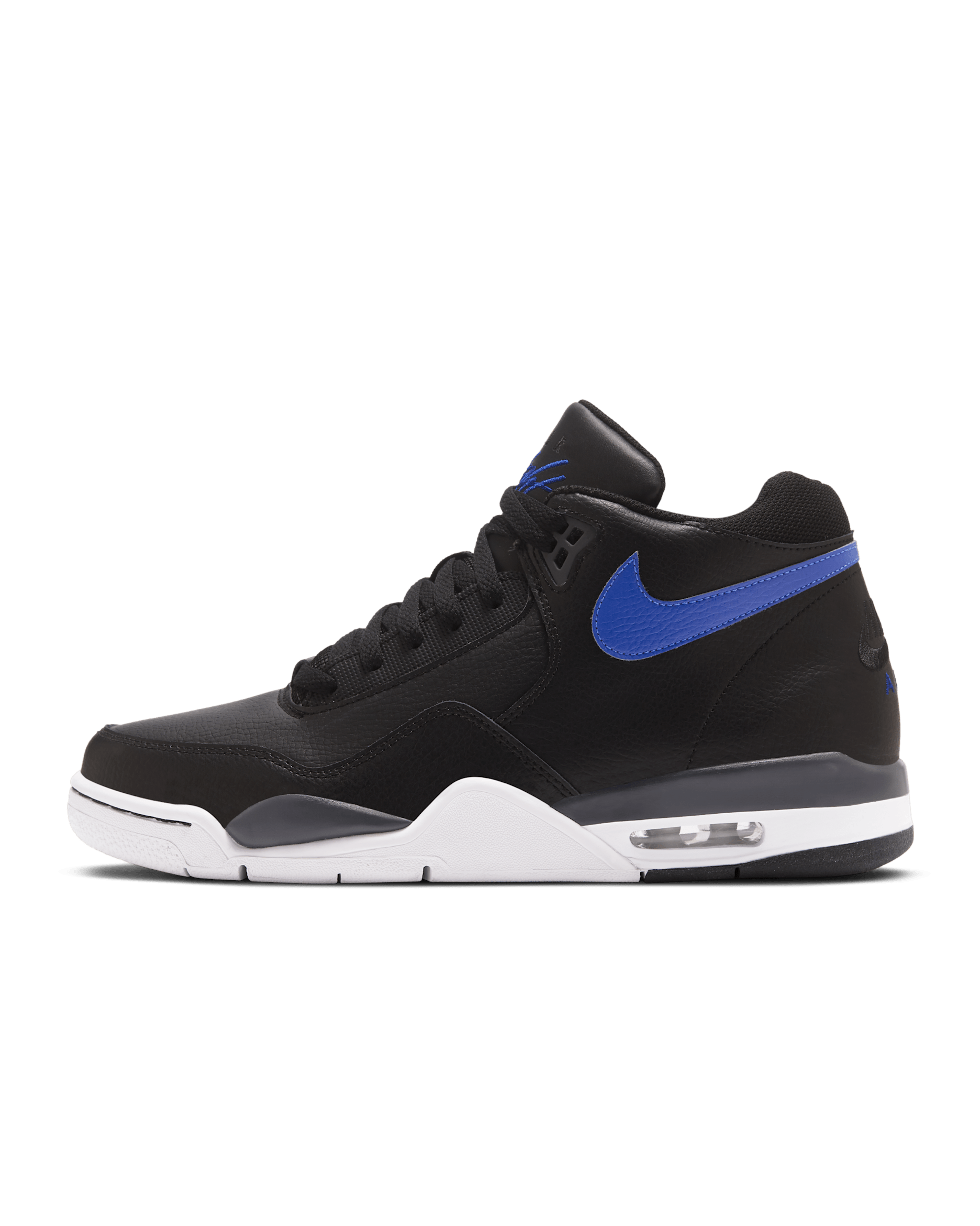 Nike Flight Legacy Men's Shoes - Black/Dark Smoke Grey/White/Hyper Blue