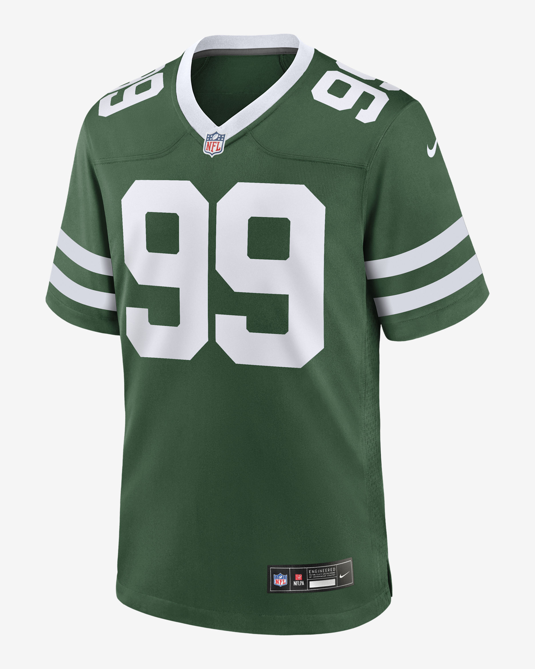 NFL New York Jets (Will McDonald IV) Men's Game Football Jersey - Green