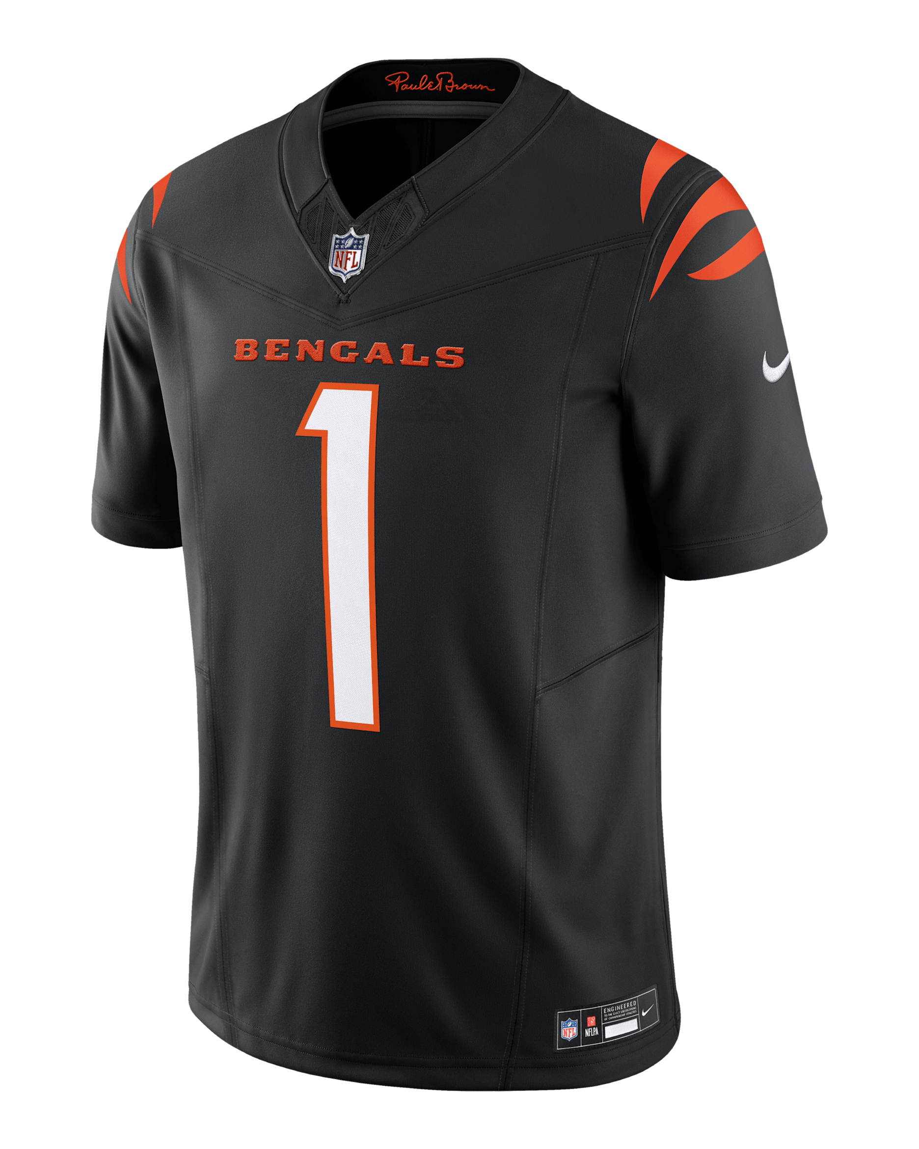 Ja'Marr Chase Cincinnati Bengals Men's Nike Dri-FIT NFL Limited Football Jersey - Black