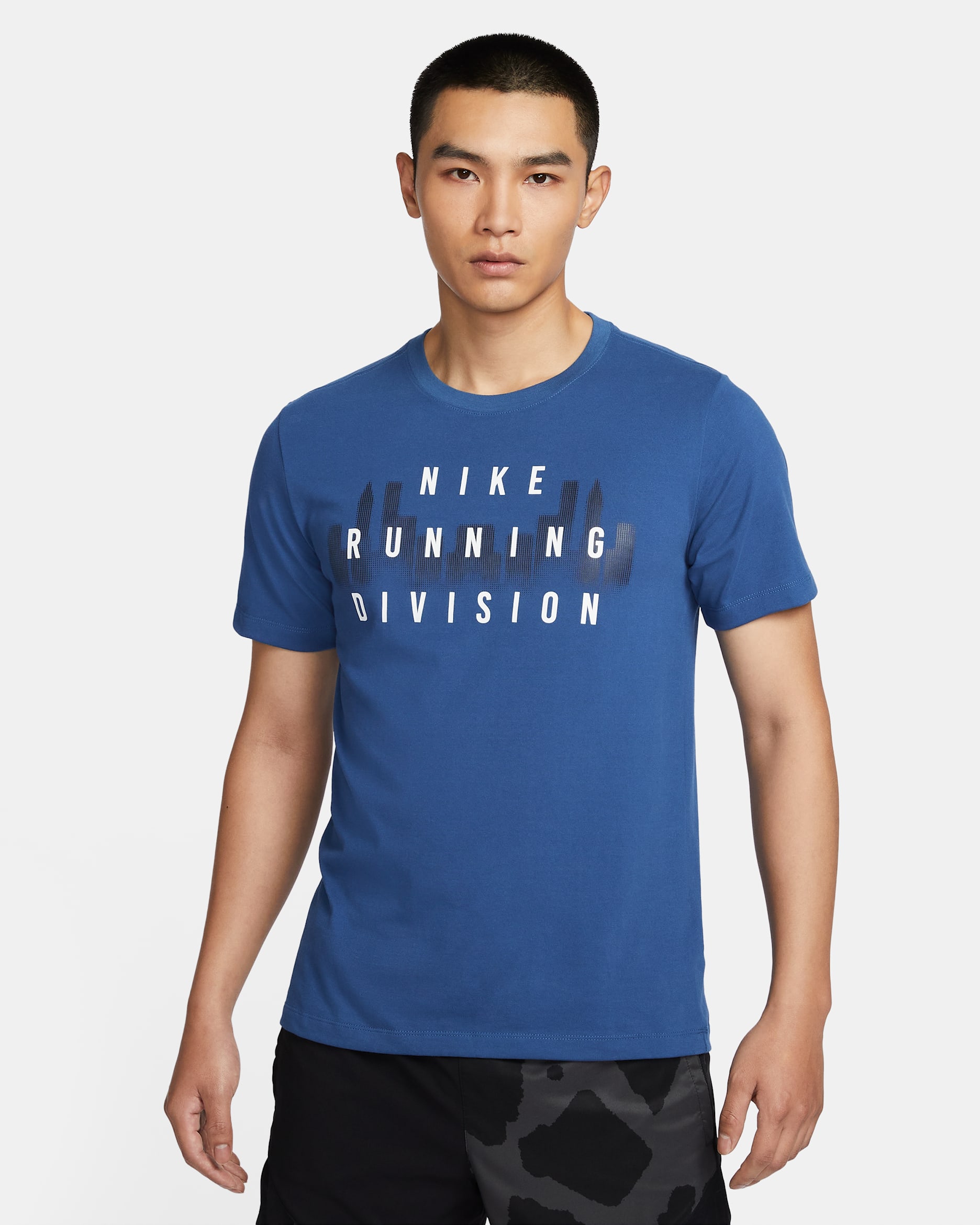 Nike Dri-FIT Running Division Men's Running T-Shirt - Court Blue