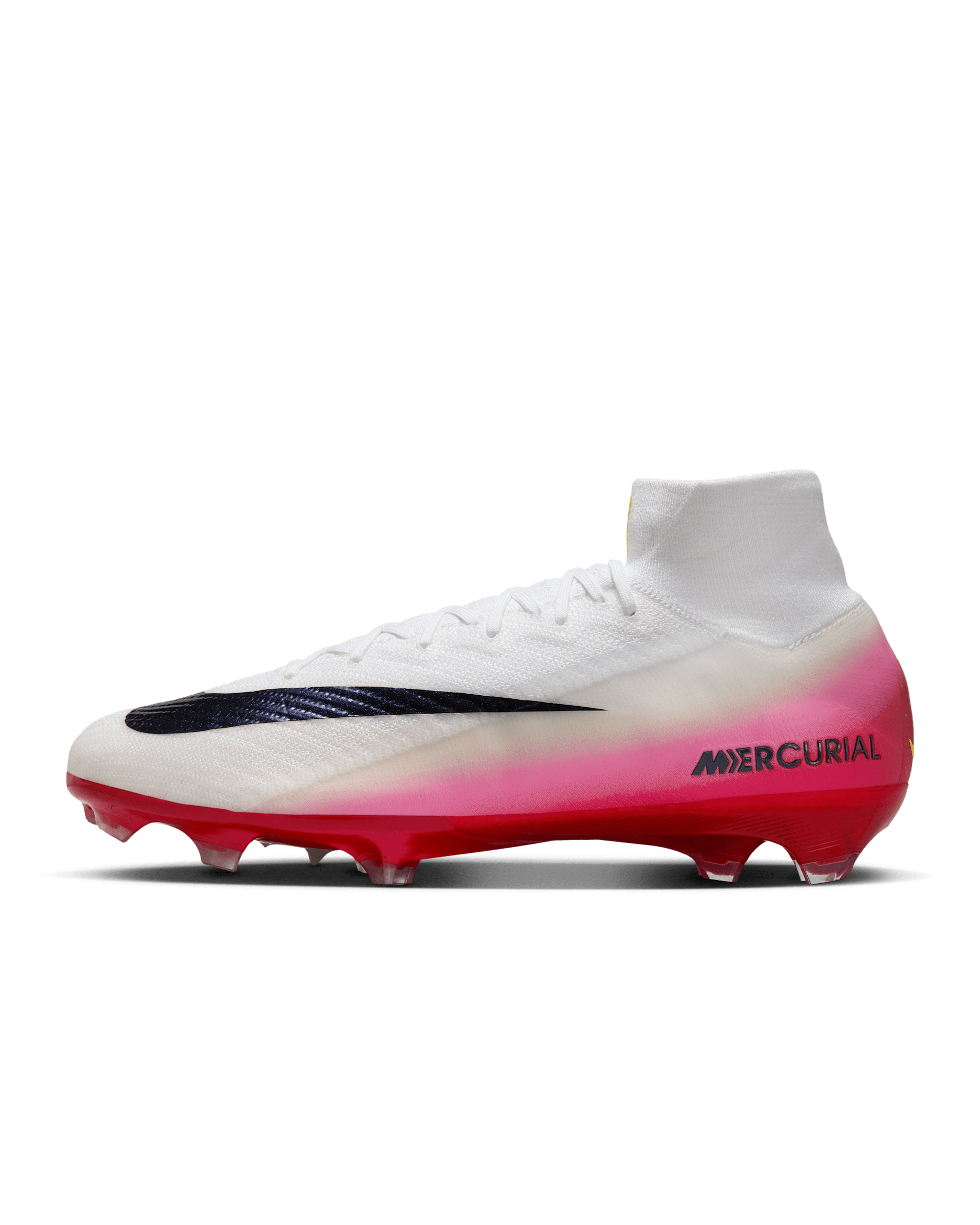 Nike Mercurial Superfly 10 Elite FG High-Top Football Boot - University Red/Dark Obsidian