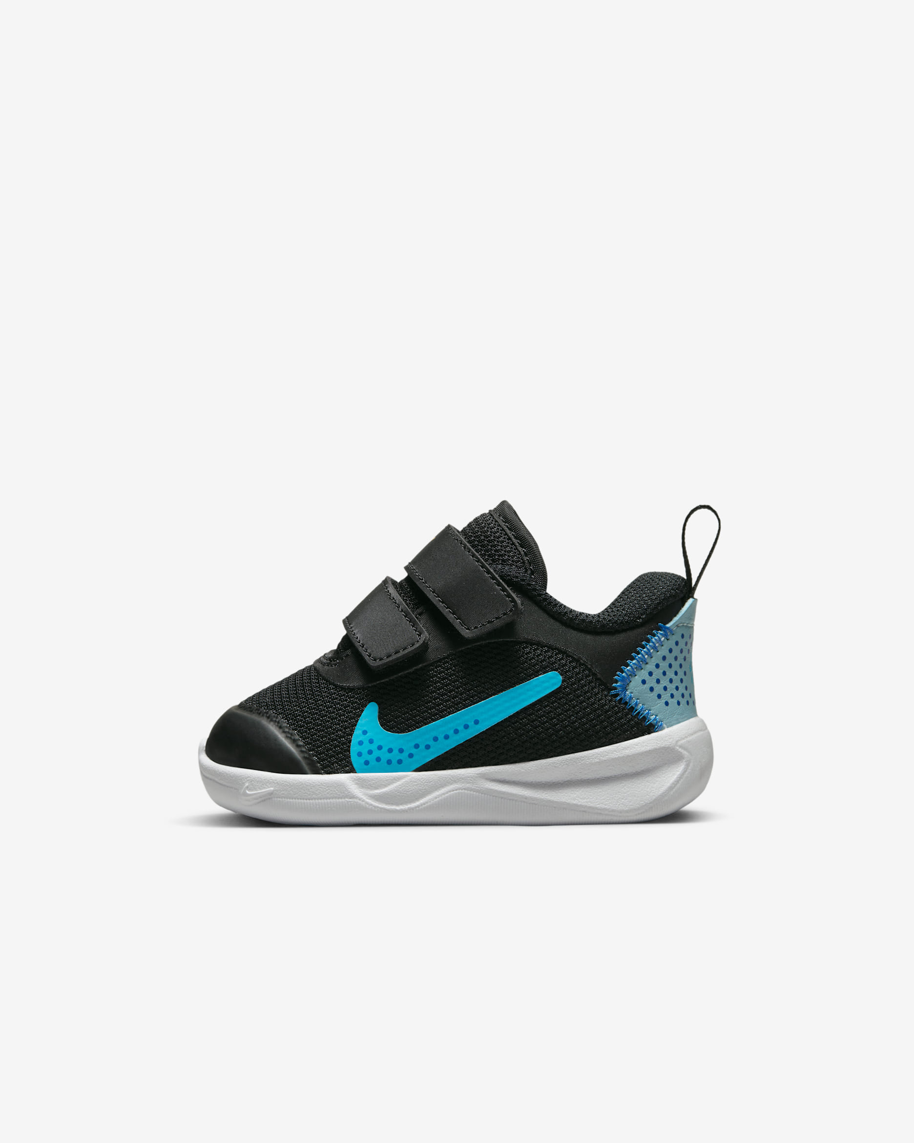 Nike Omni Multi-Court Baby/Toddler Shoes - Black/Ocean Bliss/Racer Blue/Blue Lightning