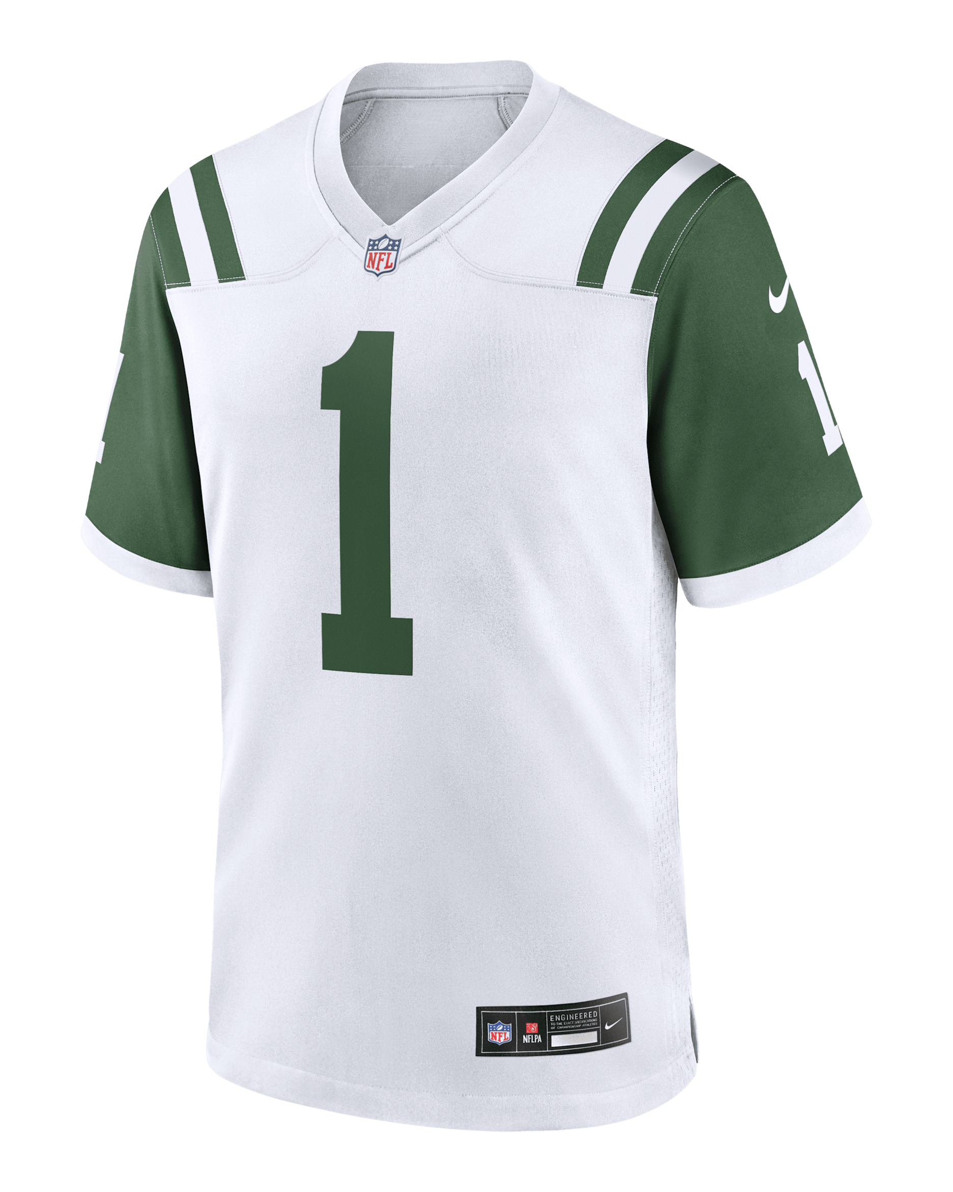 Sauce Gardner New York Jets Men's Nike NFL Game Football Jersey - White