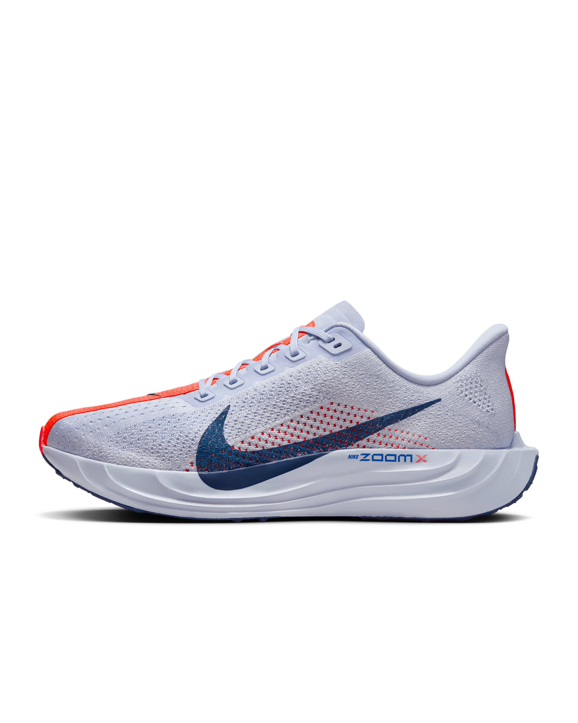 Nike Pegasus Plus Men's Road Running Shoes - Ghost/Blue Void/Bright Crimson/Blue Void