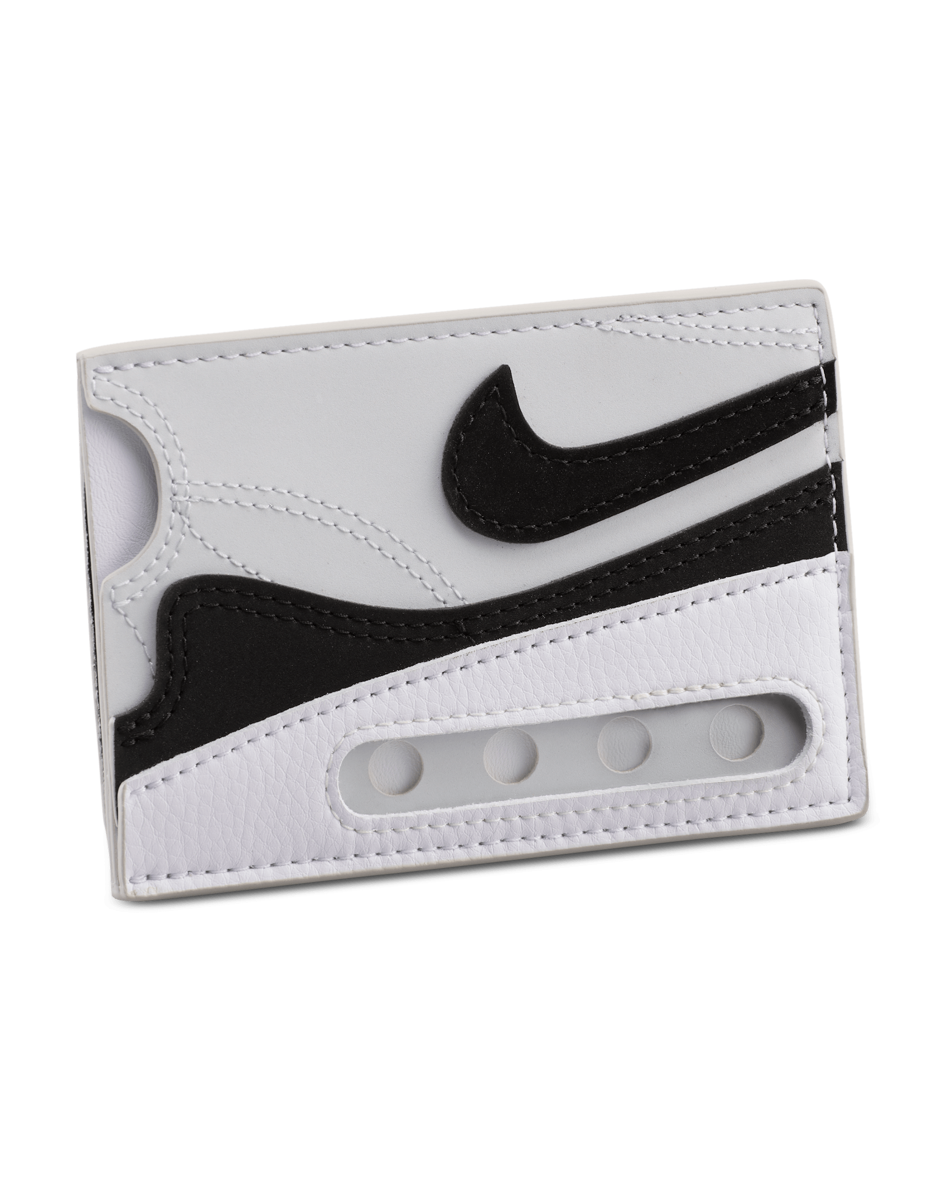 Portfel na karty Nike Icon Air Max 1 - Pure Platinum/Biel/Czerń