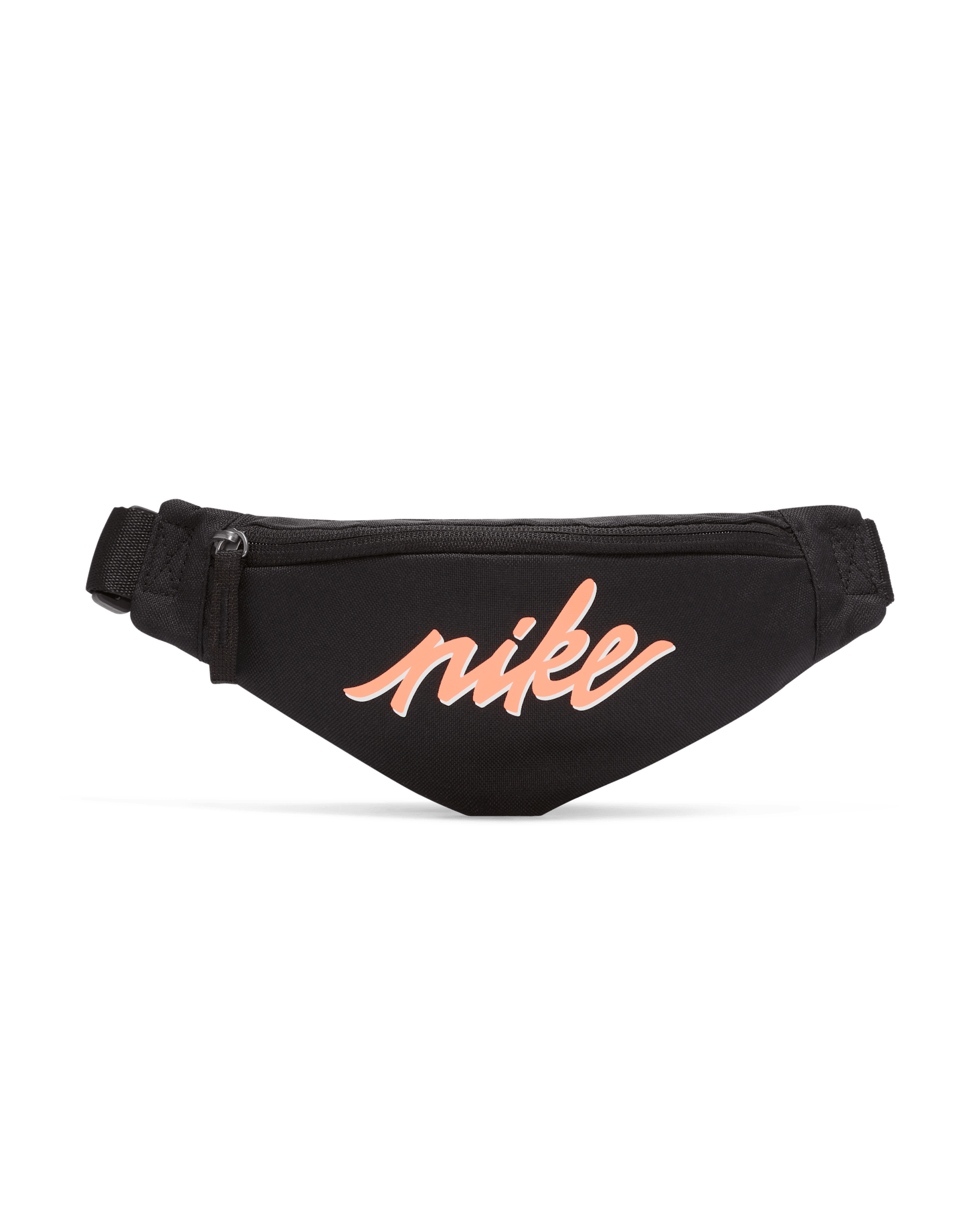 Nike Heritage Women's Hip Pack (Small) - Black/Black/Bright Mango