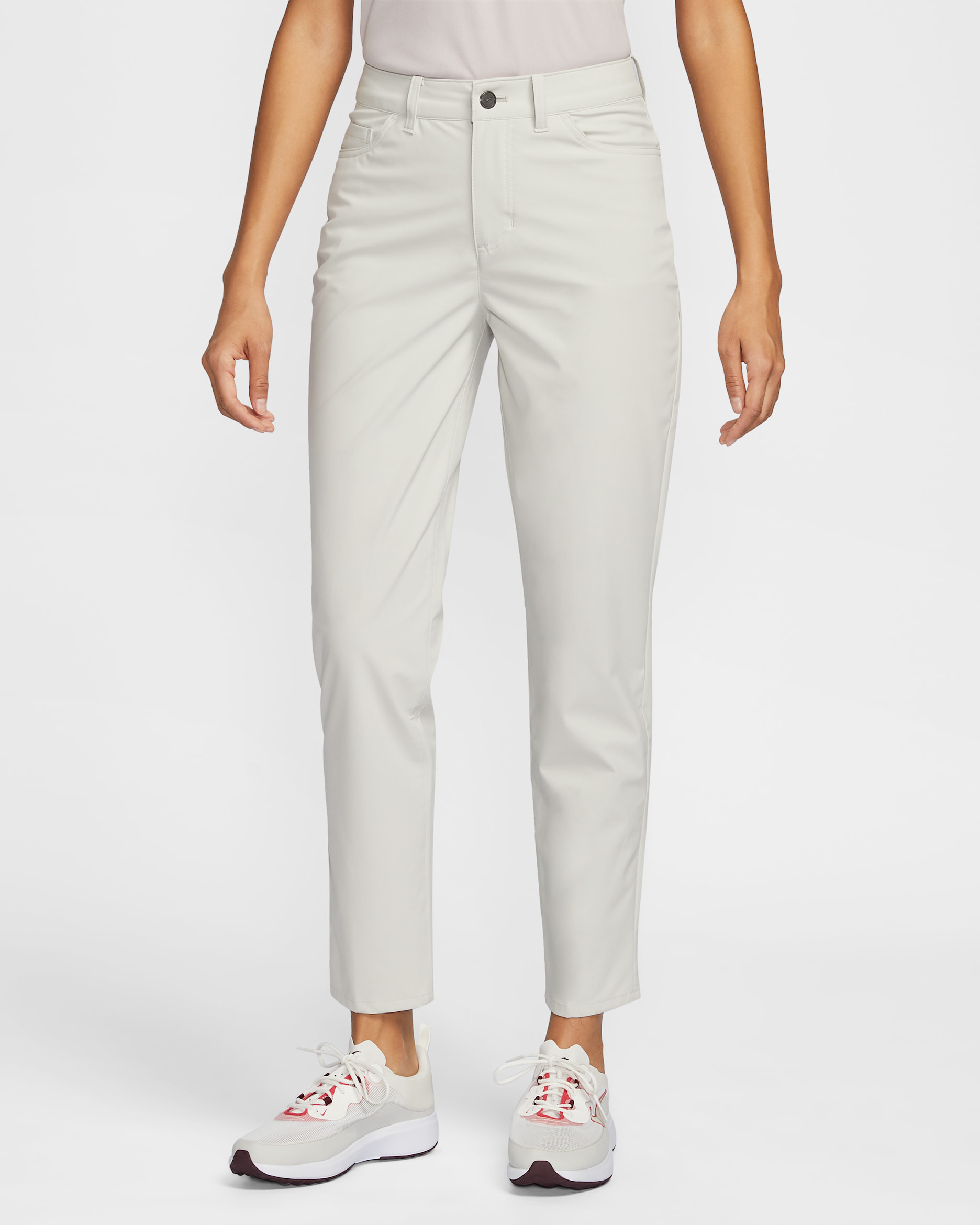 Nike Tour Repel Women's Slim-Fit Golf Trousers - Light Bone