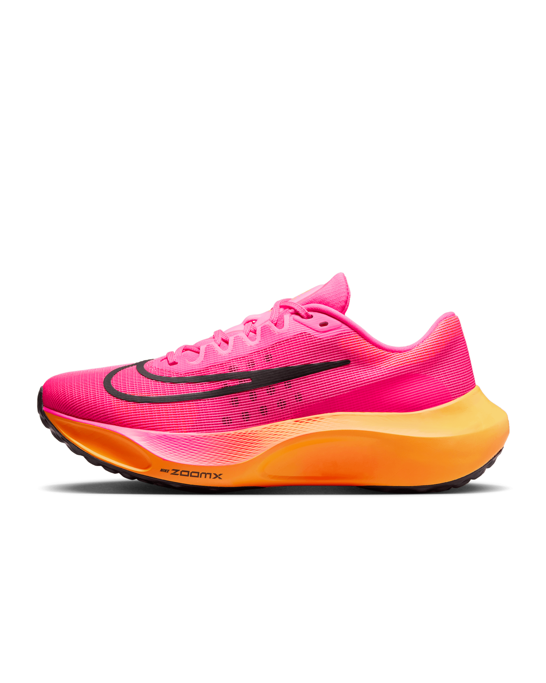 Nike Zoom Fly 5 Men's Road Running Shoes - Hyper Pink/Laser Orange/Black