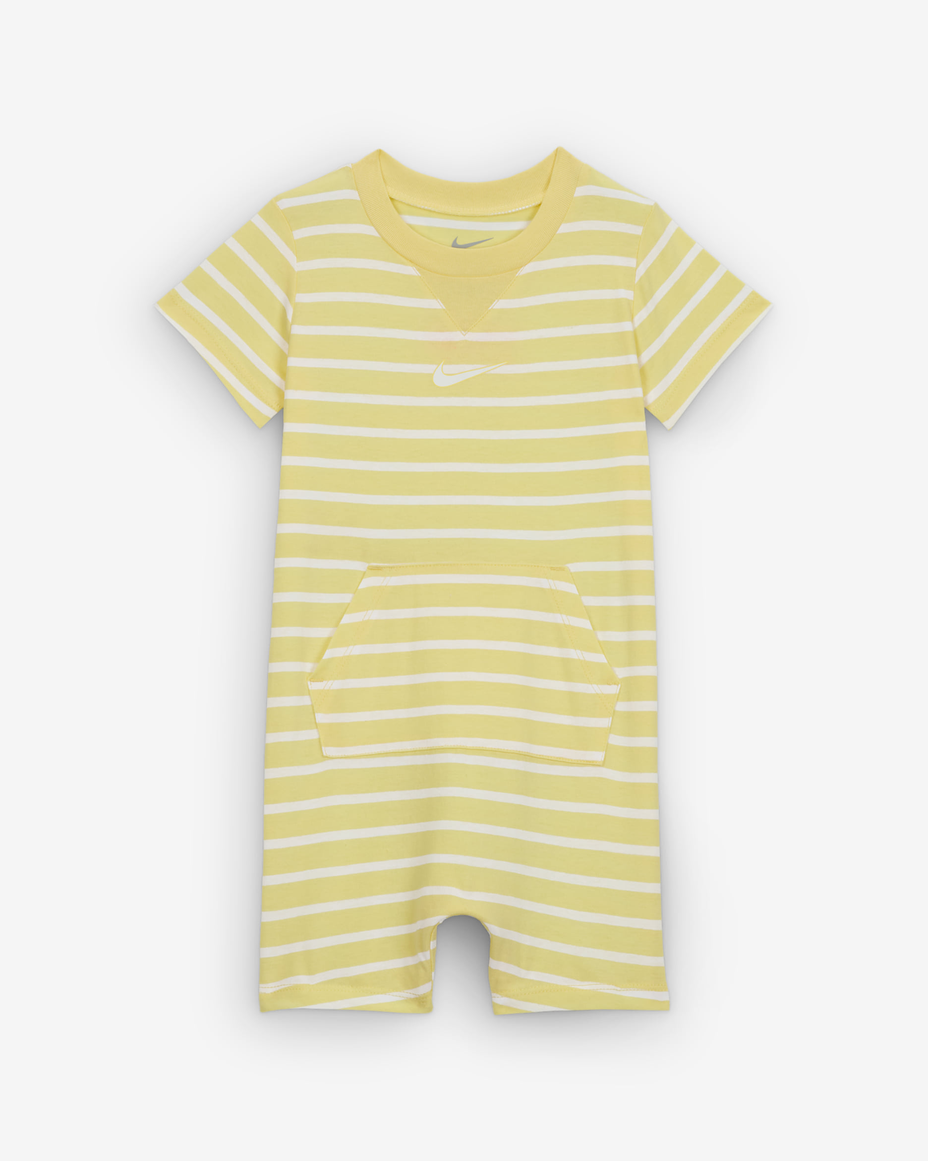 Nike Essentials Baby (12-24M) Short Sleeve Romper - Soft Yellow