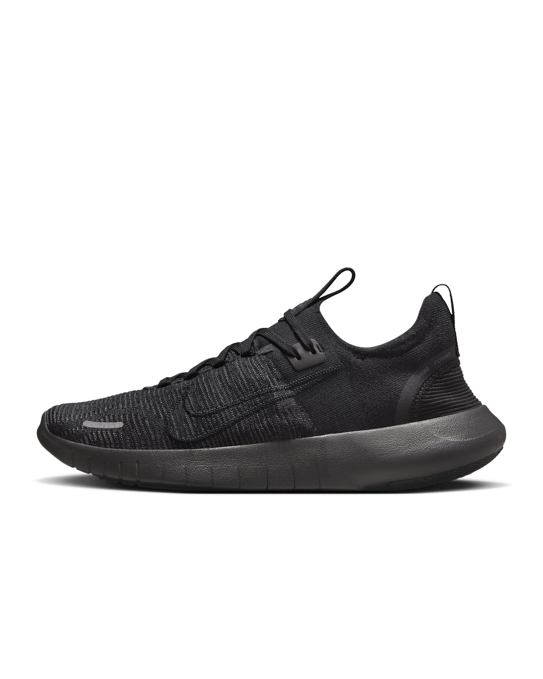 Nike Free RN NN Men's Road Running Shoes - Black/Anthracite/Black