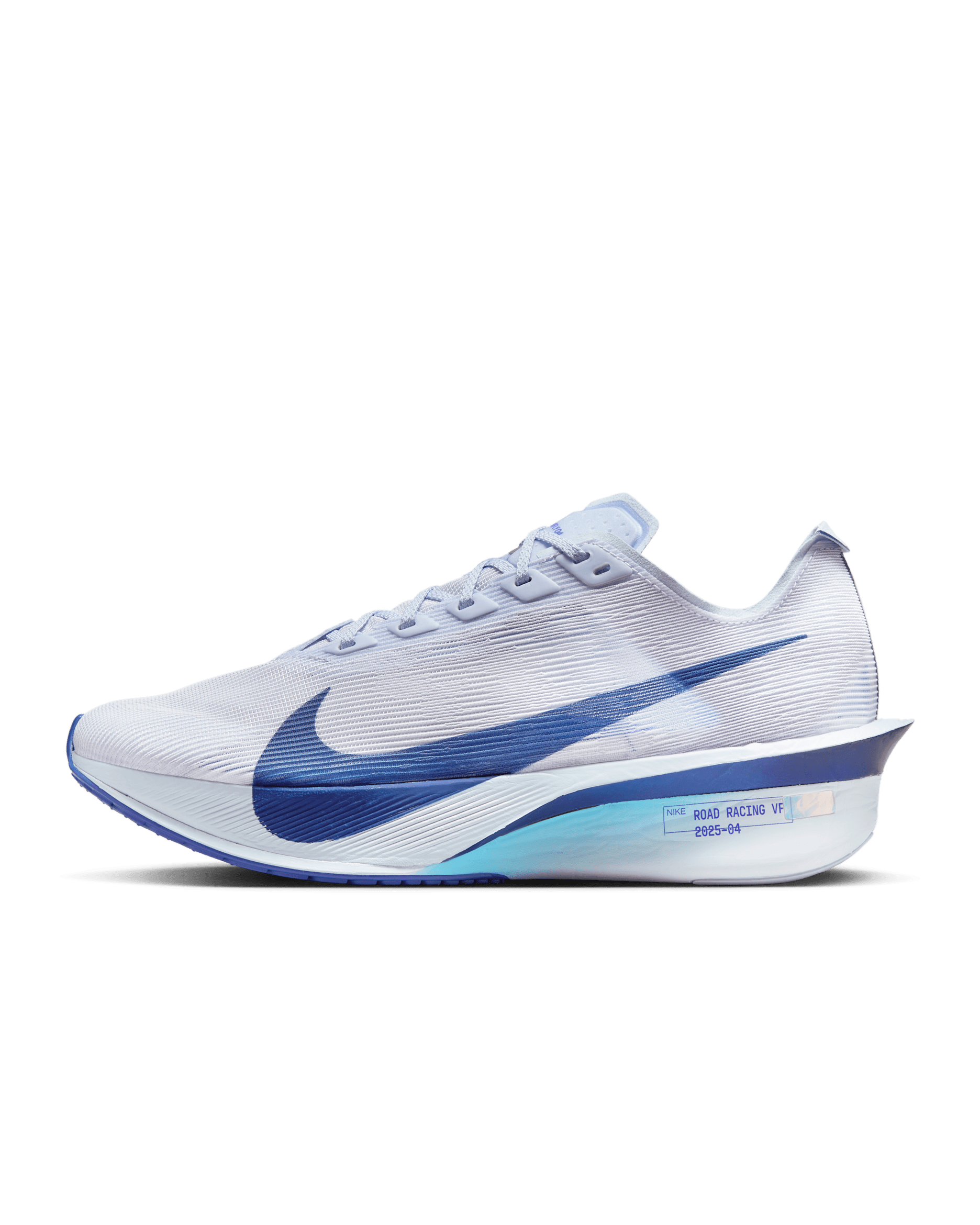 รองเท้าวิ่งโร้ดเรซซิ่งผู้หญิง Nike Vaporfly 4 - Ghost/Persian Violet/Football Grey/Blue Void